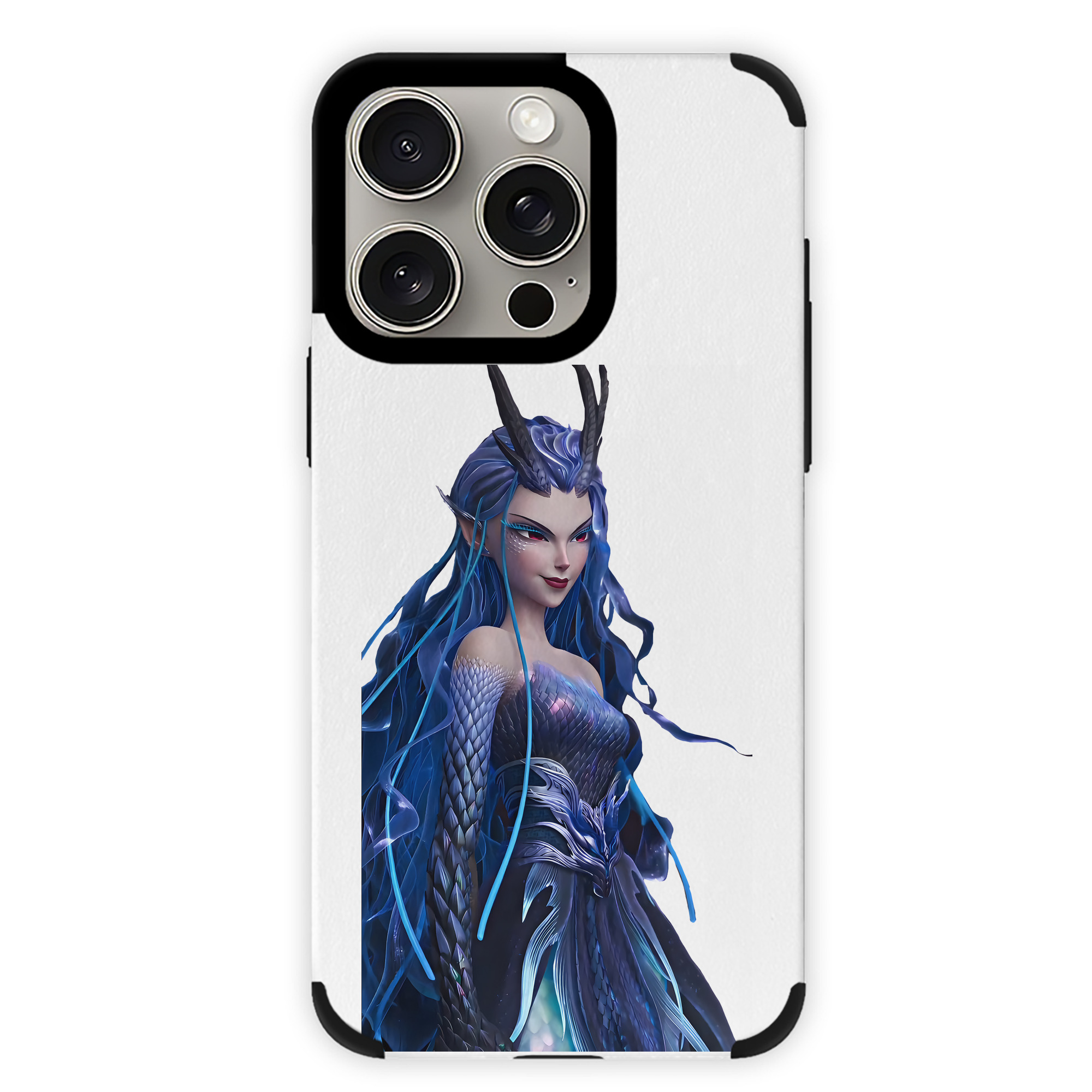 （画像用） Ne Zha 2 ナタ 魔童の大暴れ 【iPhone15ProMax対応】 PUレザー スマホケース 耐衝撃＆黄変防止