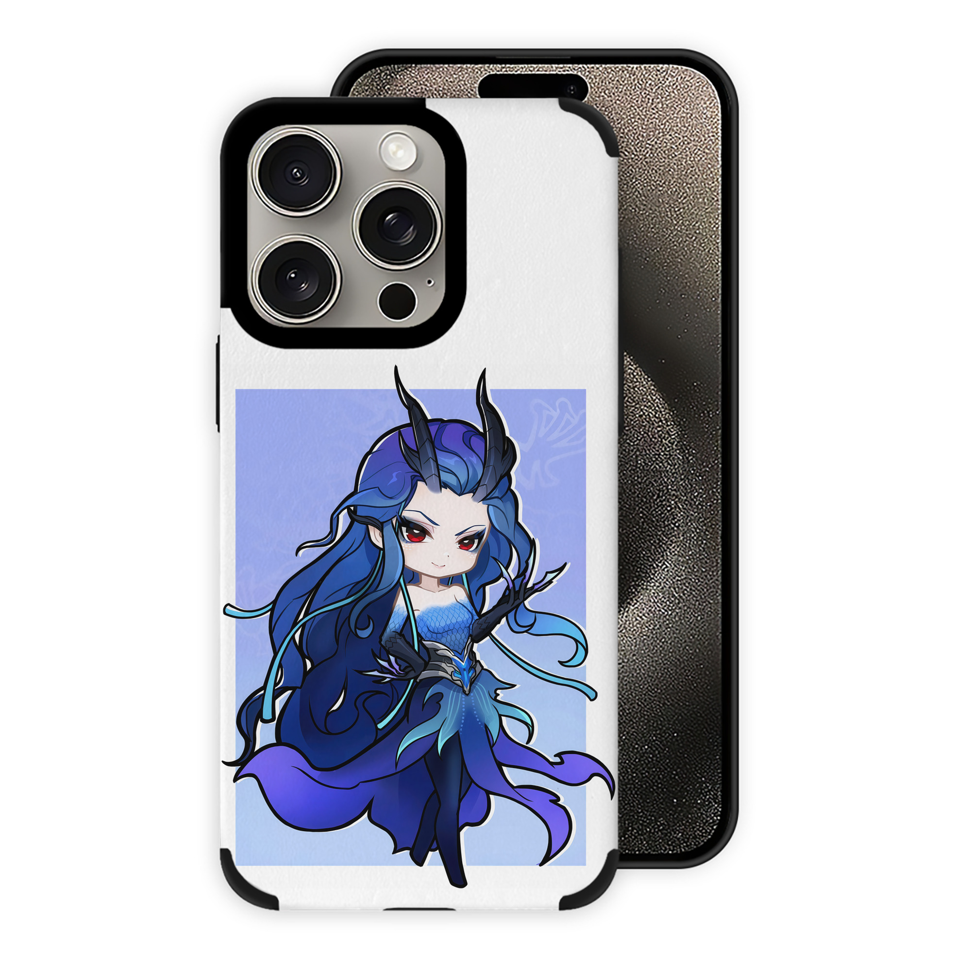 （画像用） Ne Zha 2 ナタ 魔童の大暴れ 【iPhone15ProMax対応】 PUレザー スマホケース 耐衝撃＆黄変防止