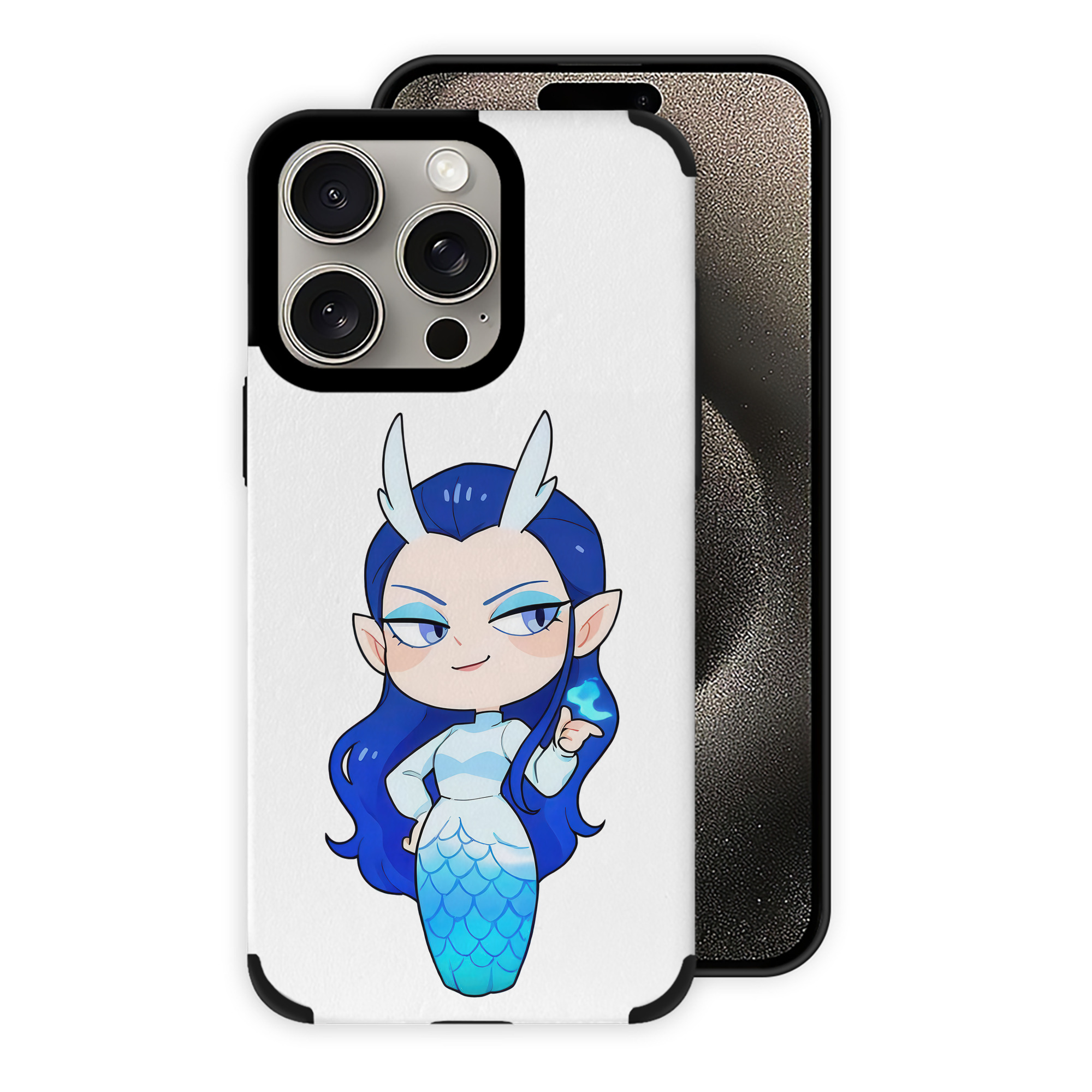 （画像用） Ne Zha 2 ナタ 魔童の大暴れ 【iPhone15ProMax対応】 PUレザー スマホケース 耐衝撃＆黄変防止
