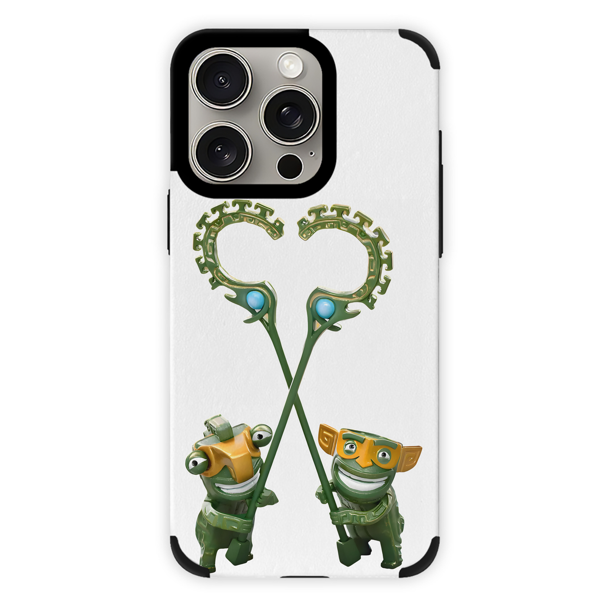 （画像用） Ne Zha 2 ナタ 魔童の大暴れ 【iPhone15ProMax対応】 PUレザー スマホケース 耐衝撃＆黄変防止