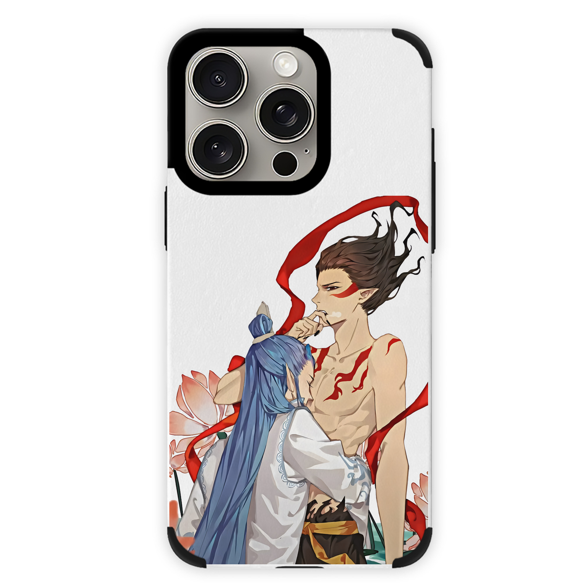 （画像用） Ne Zha 2 ナタ 魔童の大暴れ 【iPhone15ProMax対応】 PUレザー スマホケース 耐衝撃＆黄変防止