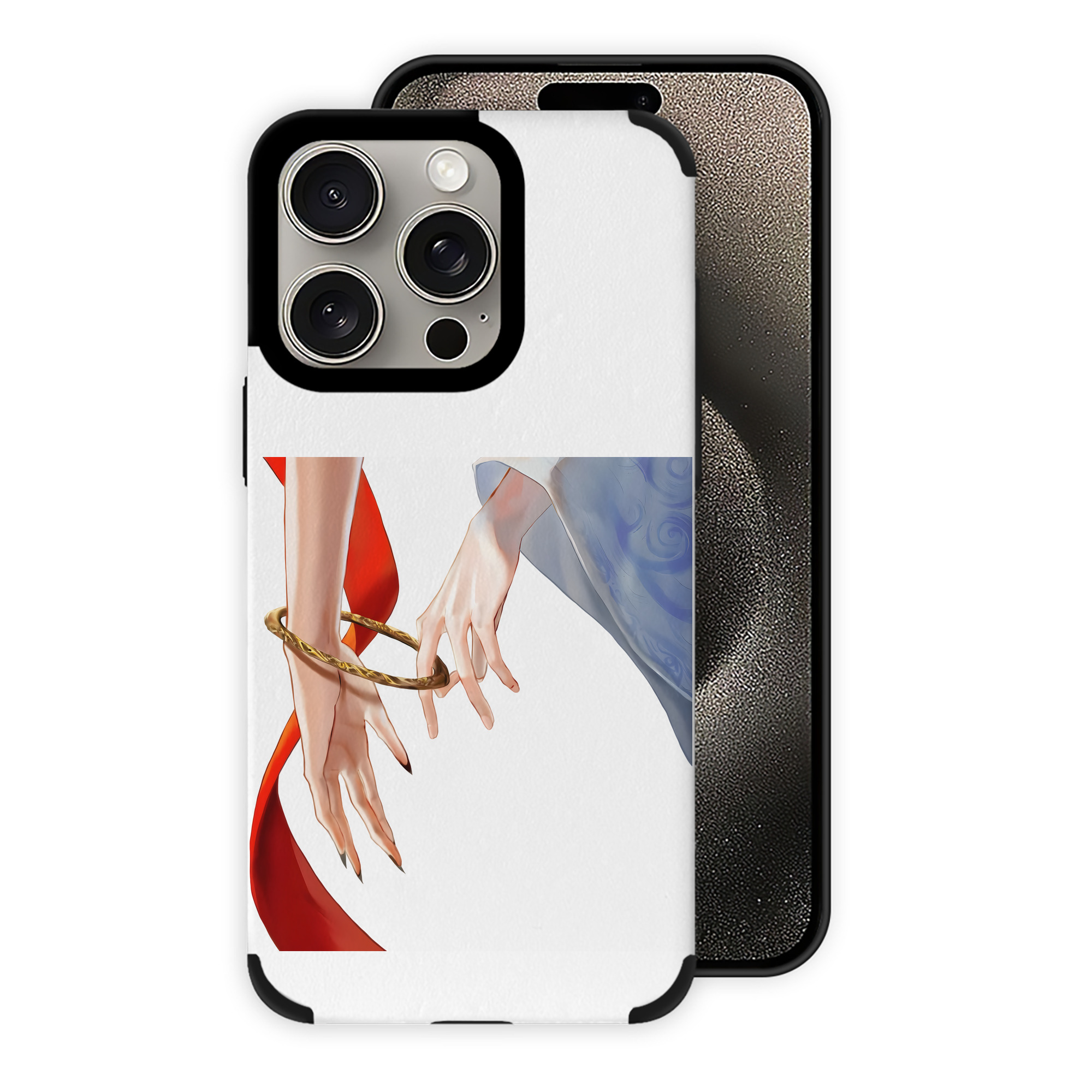 （画像用） Ne Zha 2 ナタ 魔童の大暴れ 【iPhone15ProMax対応】 PUレザー スマホケース 耐衝撃＆黄変防止