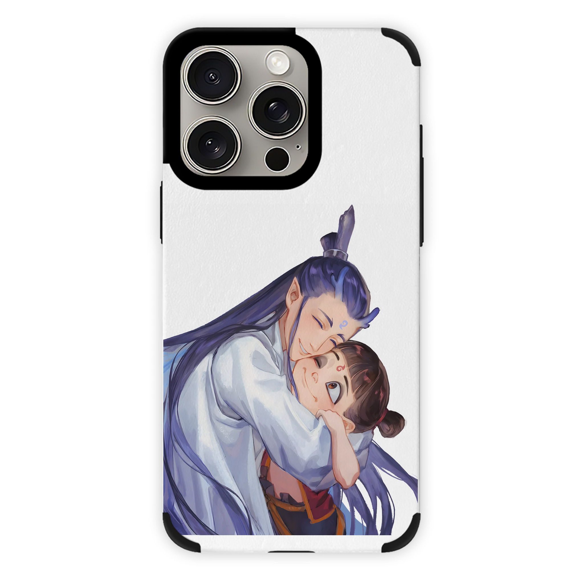 （画像用） Ne Zha 2 ナタ 魔童の大暴れ 【iPhone15ProMax対応】 PUレザー スマホケース 耐衝撃＆黄変防止