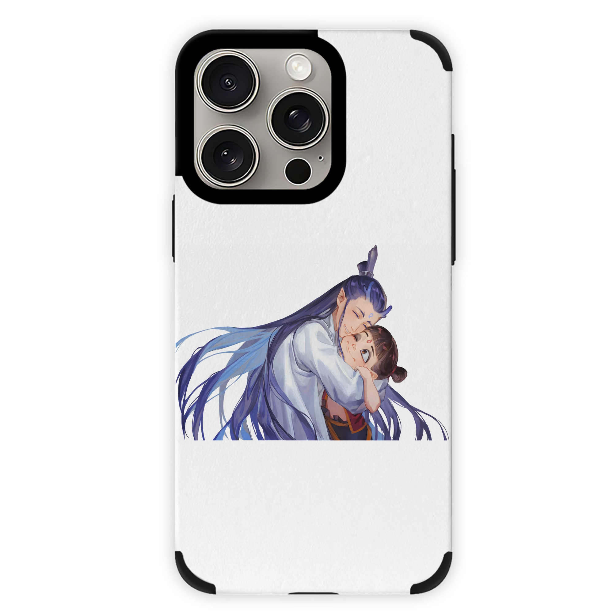 （画像用） Ne Zha 2 ナタ 魔童の大暴れ 【iPhone15ProMax対応】 PUレザー スマホケース 耐衝撃＆黄変防止
