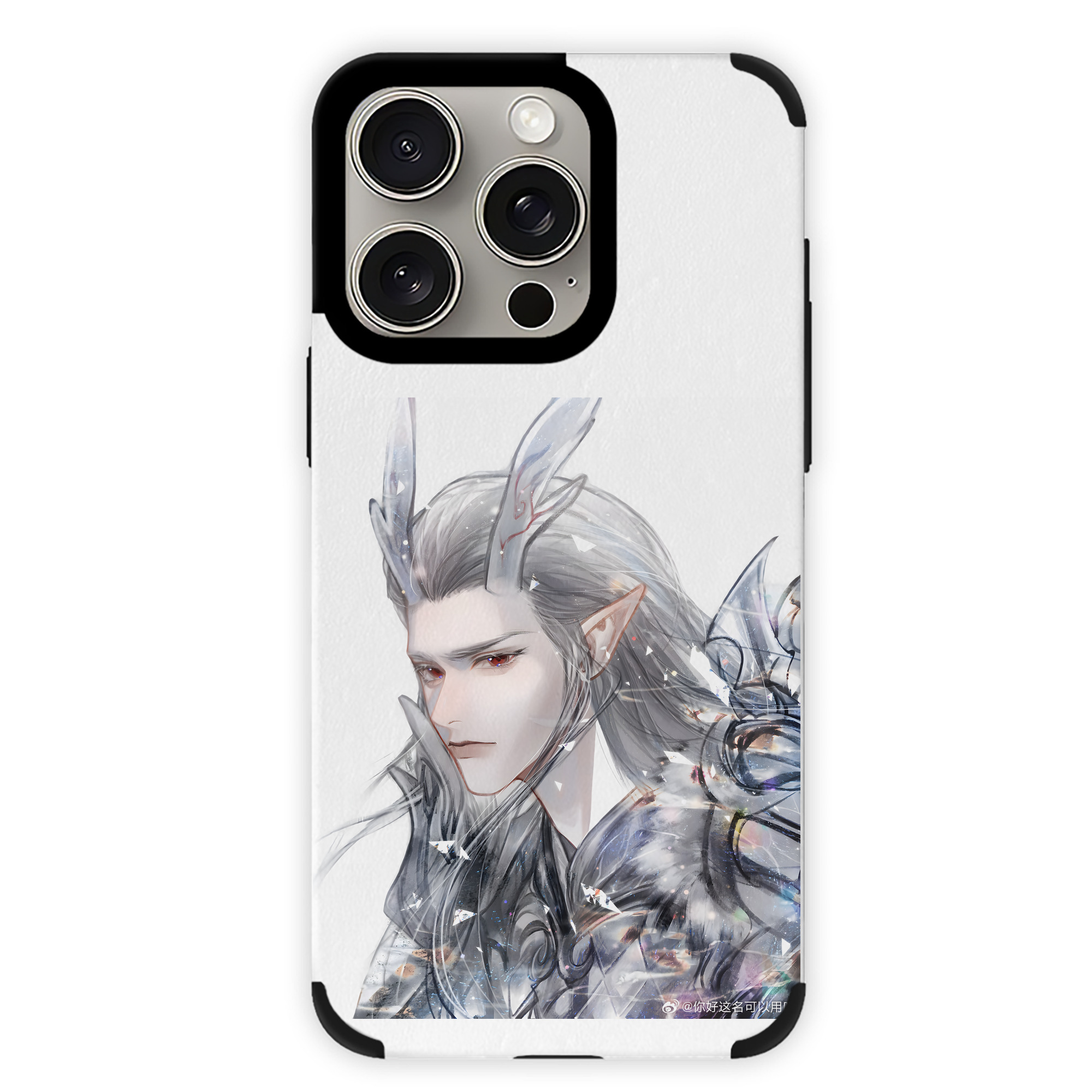 （画像用） Ne Zha 2 ナタ 魔童の大暴れ 【iPhone15ProMax対応】 PUレザー スマホケース 耐衝撃＆黄変防止