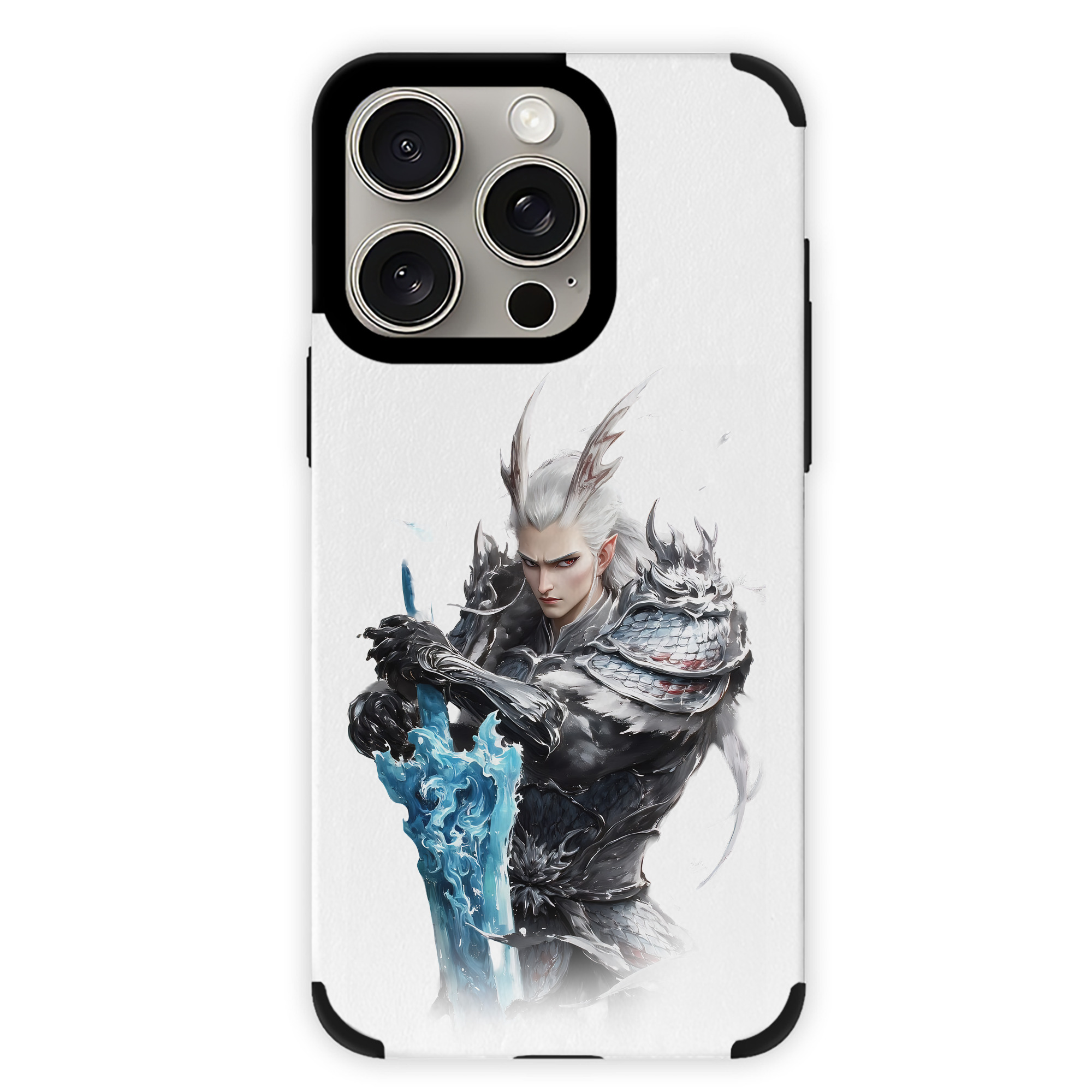 （画像用） Ne Zha 2 ナタ 魔童の大暴れ 【iPhone15ProMax対応】 PUレザー スマホケース 耐衝撃＆黄変防止