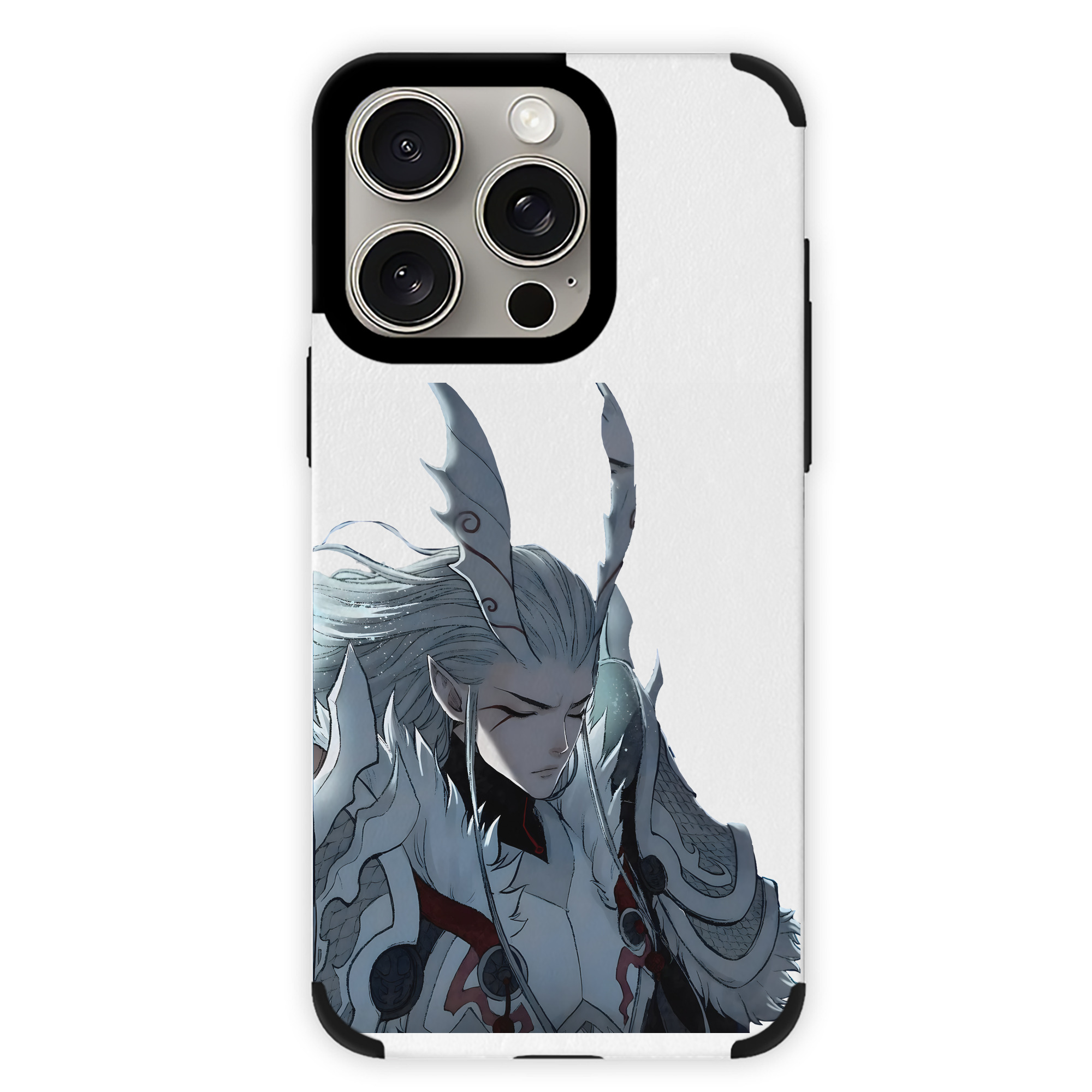 （画像用） Ne Zha 2 ナタ 魔童の大暴れ 【iPhone15ProMax対応】 PUレザー スマホケース 耐衝撃＆黄変防止
