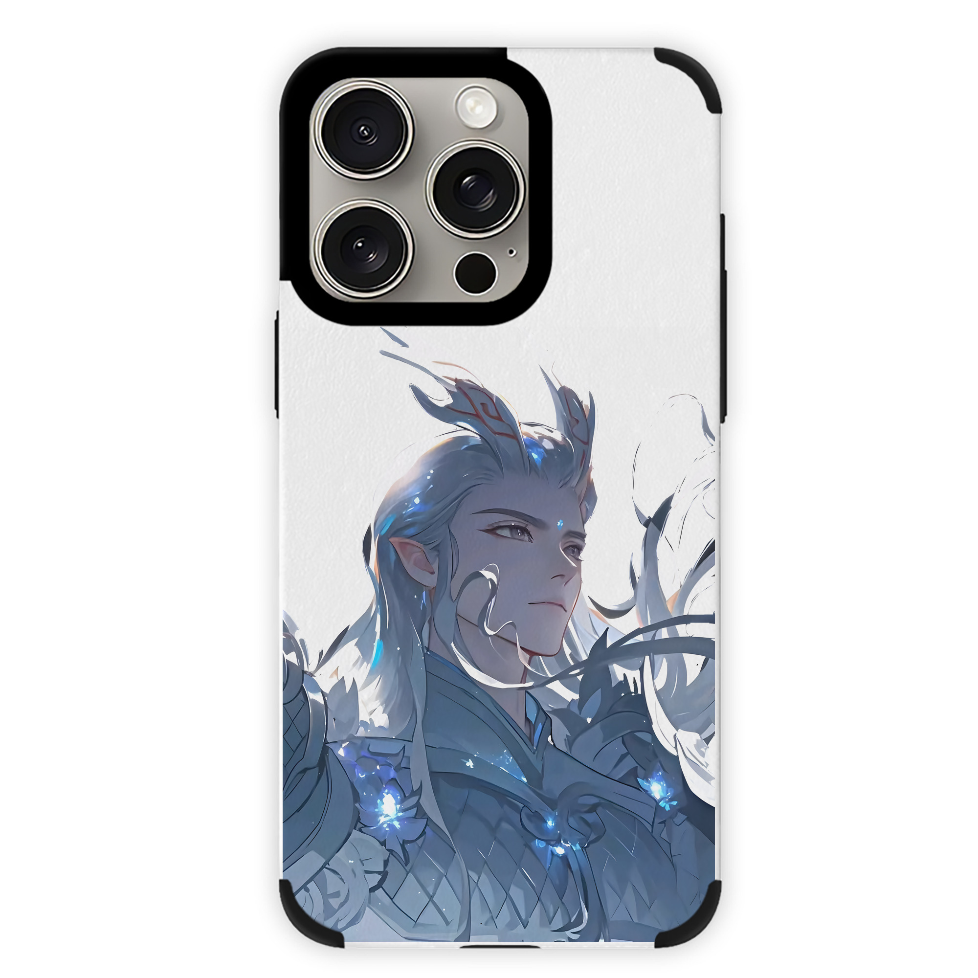（画像用） Ne Zha 2 ナタ 魔童の大暴れ 【iPhone15ProMax対応】 PUレザー スマホケース 耐衝撃＆黄変防止