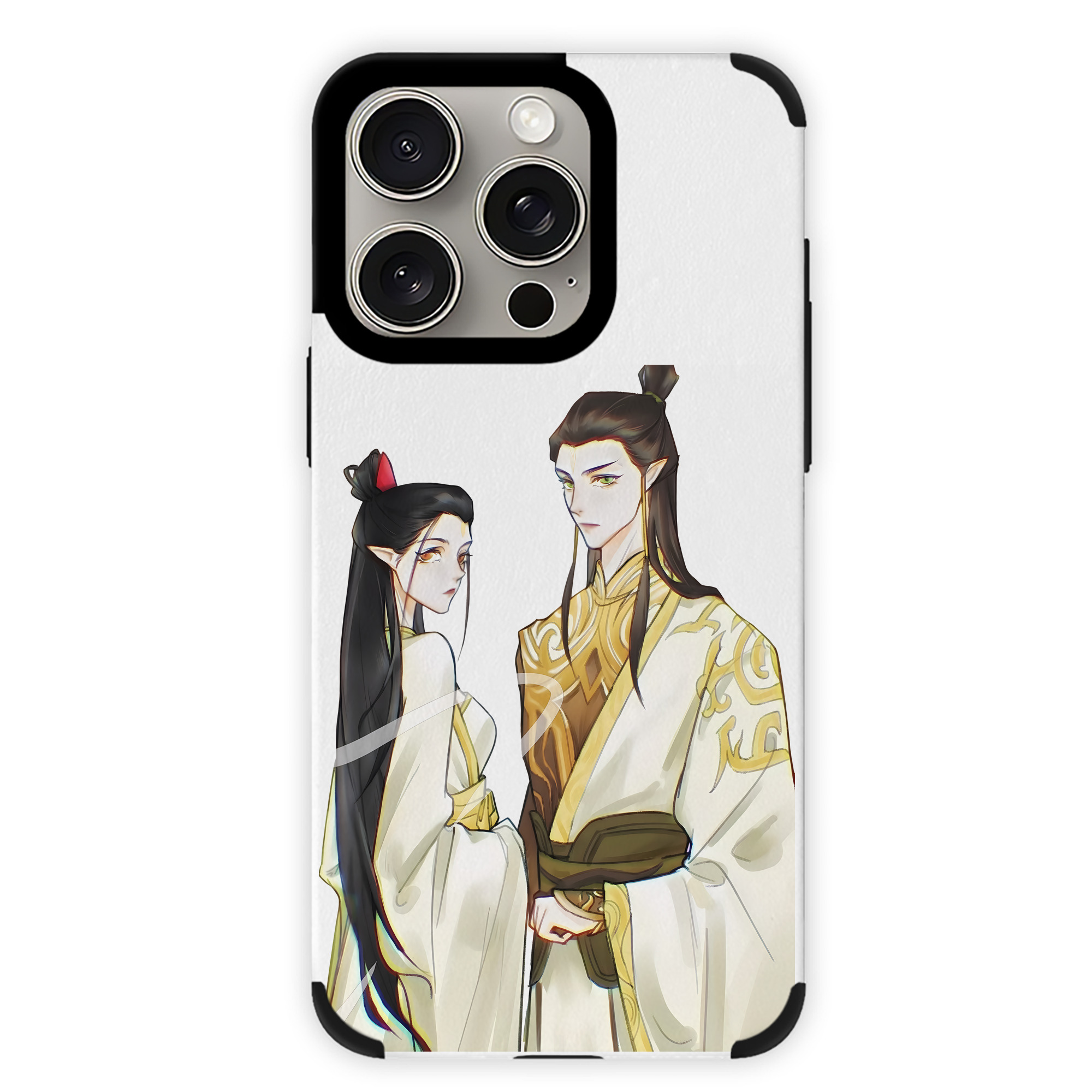 （画像用） Ne Zha 2 ナタ 魔童の大暴れ 【iPhone15ProMax対応】 PUレザー スマホケース 耐衝撃＆黄変防止
