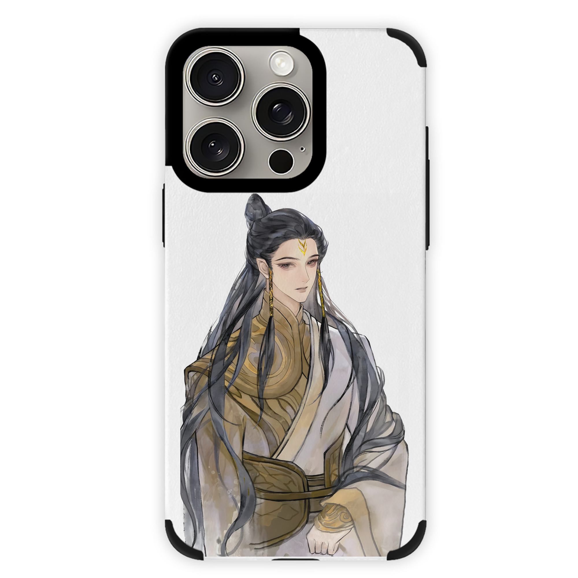 （画像用） Ne Zha 2 ナタ 魔童の大暴れ 【iPhone15ProMax対応】 PUレザー スマホケース 耐衝撃＆黄変防止