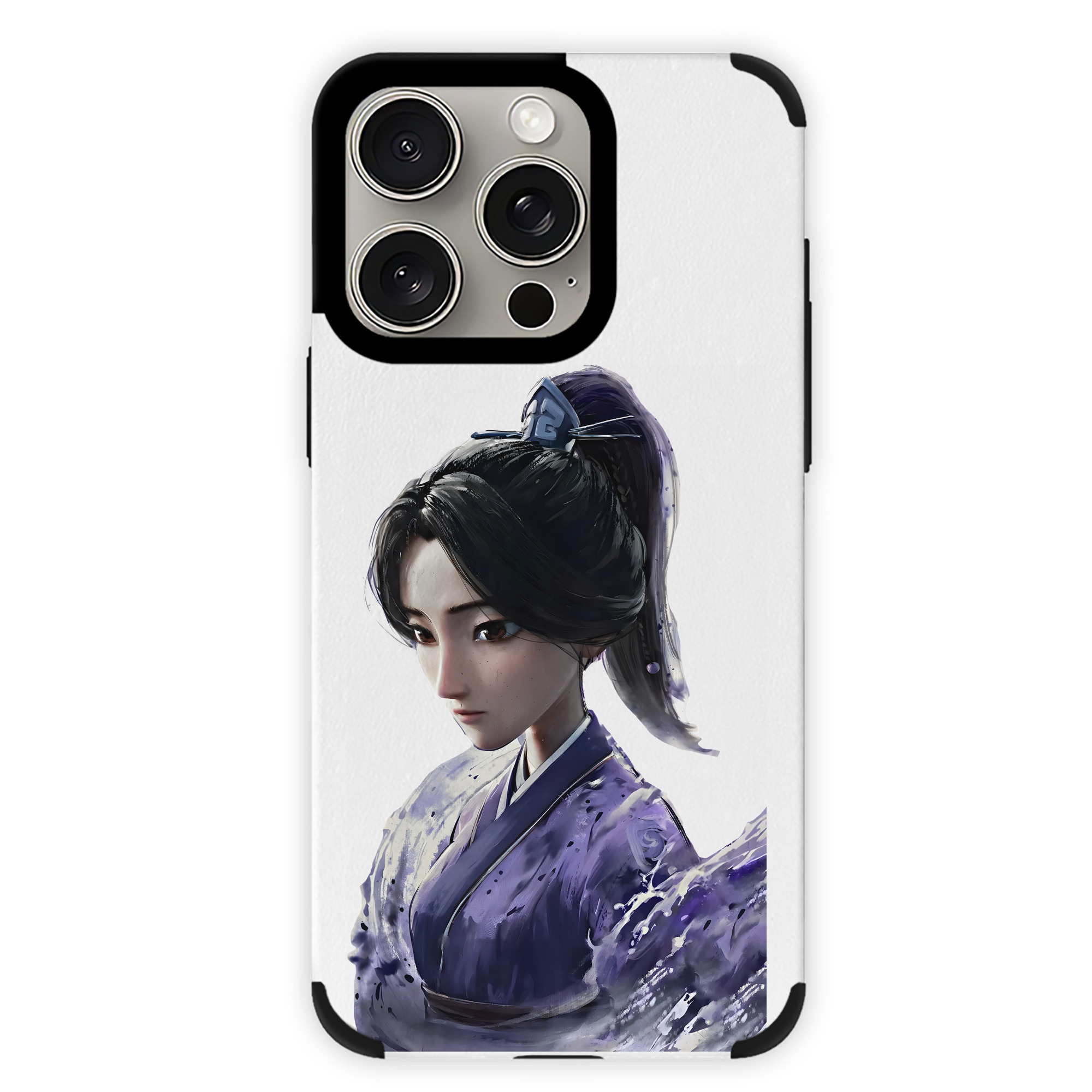 （画像用） Ne Zha 2 ナタ 魔童の大暴れ 【iPhone15ProMax対応】 PUレザー スマホケース 耐衝撃＆黄変防止