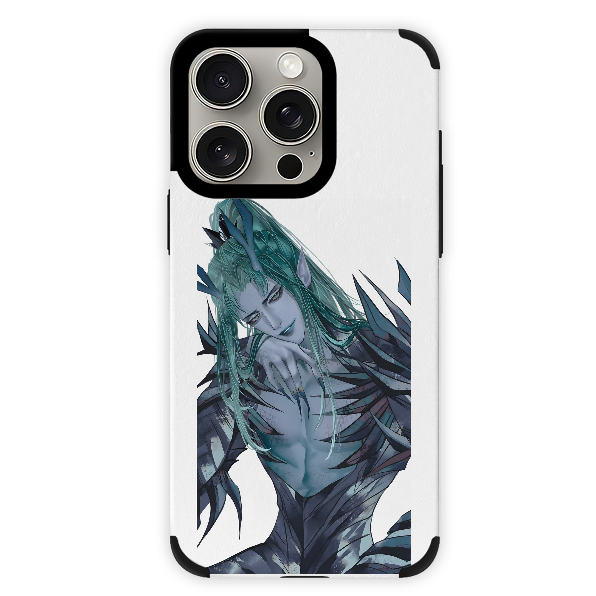（画像用） Ne Zha 2 ナタ 魔童の大暴れ 【iPhone15ProMax対応】 PUレザー スマホケース 耐衝撃＆黄変防止