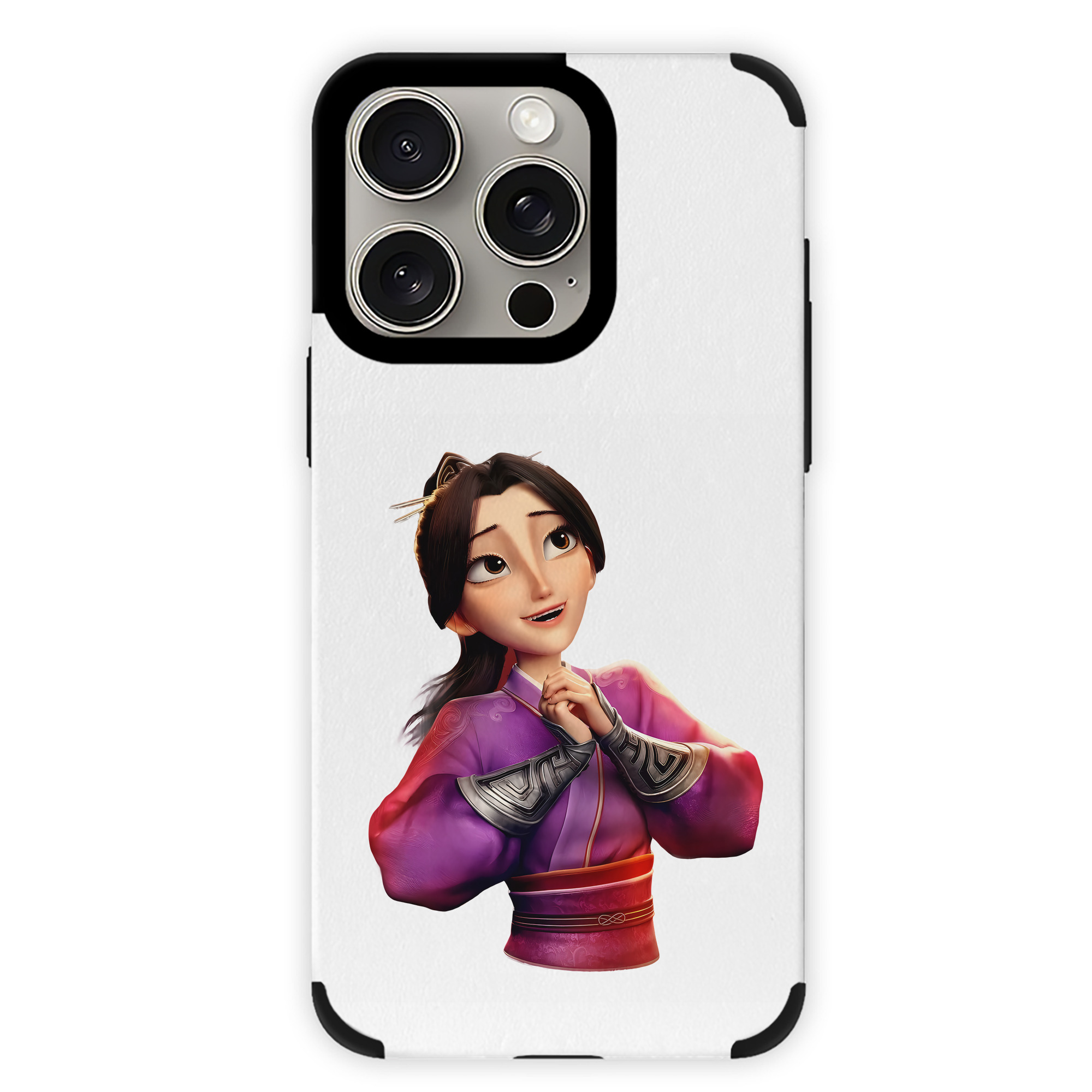 （画像用） Ne Zha 2 ナタ 魔童の大暴れ 【iPhone15ProMax対応】 PUレザー スマホケース 耐衝撃＆黄変防止