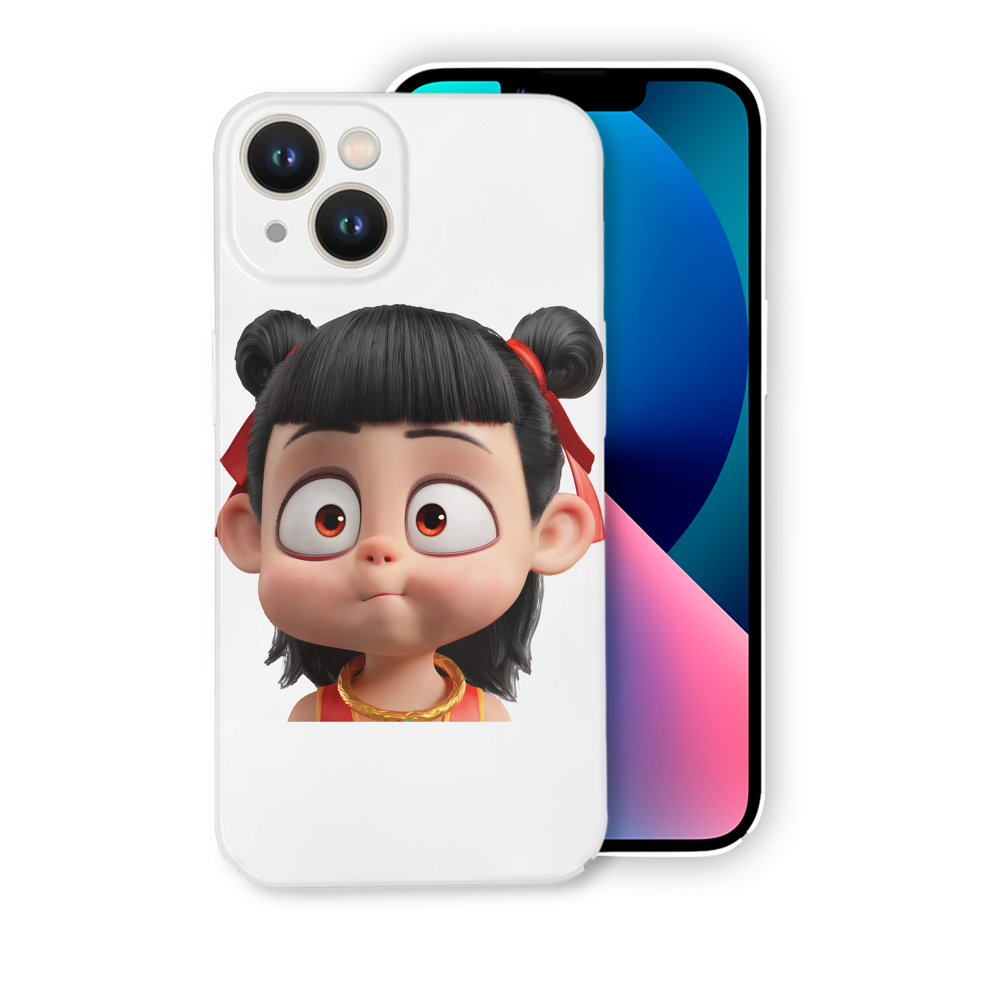 （画像用） Ne Zha 2 ナタ 魔童の大暴れ 【iPhone 14シリーズ対応】ハードケース