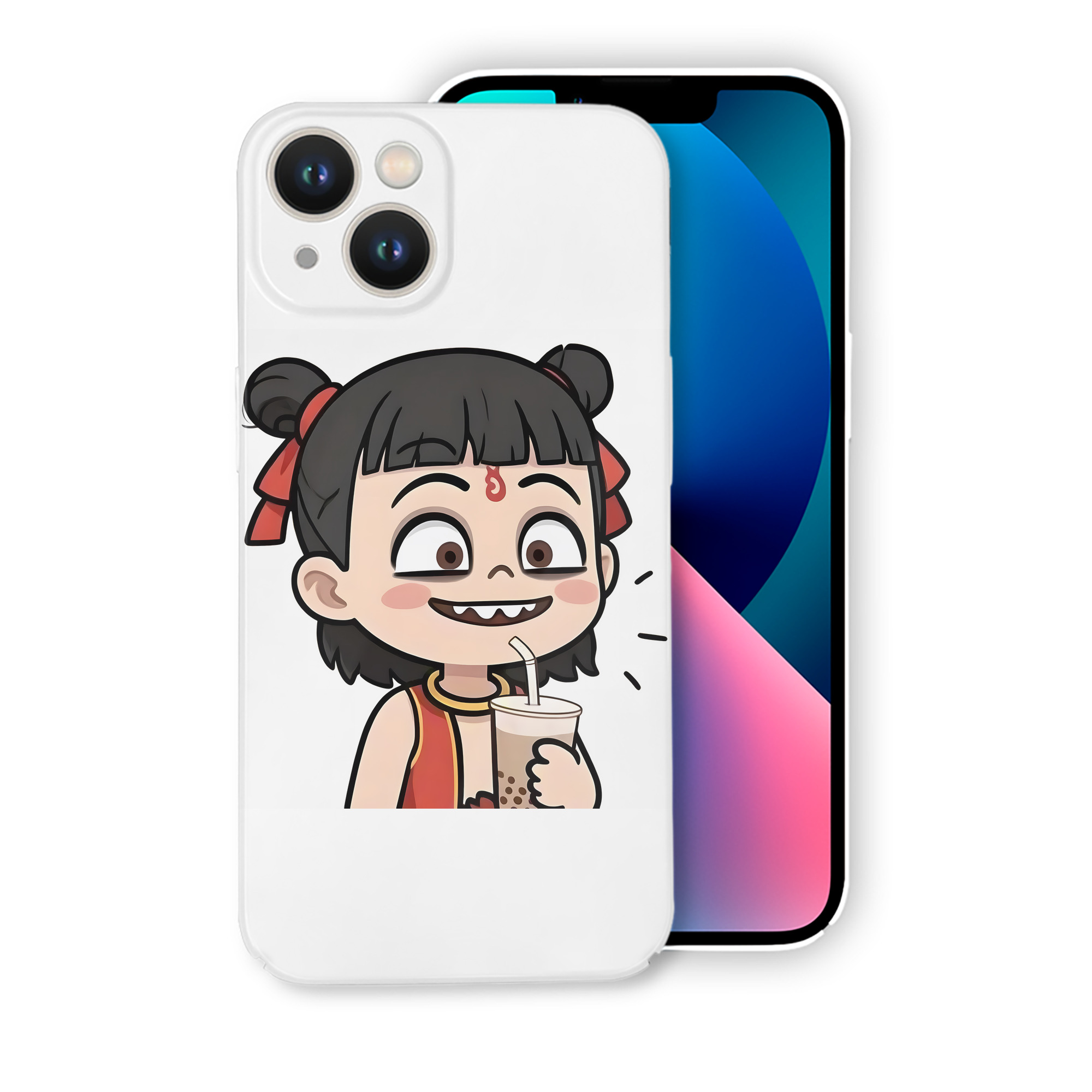 （画像用） Ne Zha 2 ナタ 魔童の大暴れ 【iPhone 14シリーズ対応】ハードケース