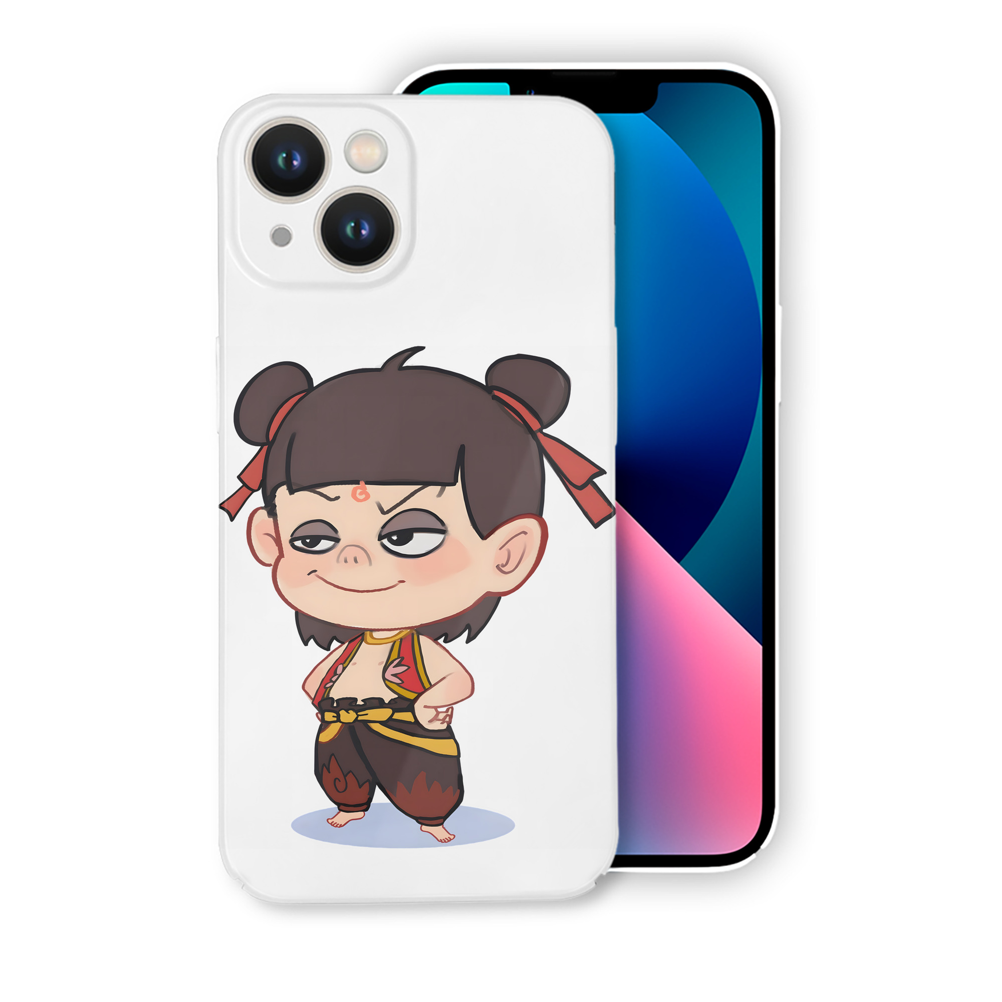 （画像用） Ne Zha 2 ナタ 魔童の大暴れ 【iPhone 14シリーズ対応】ハードケース