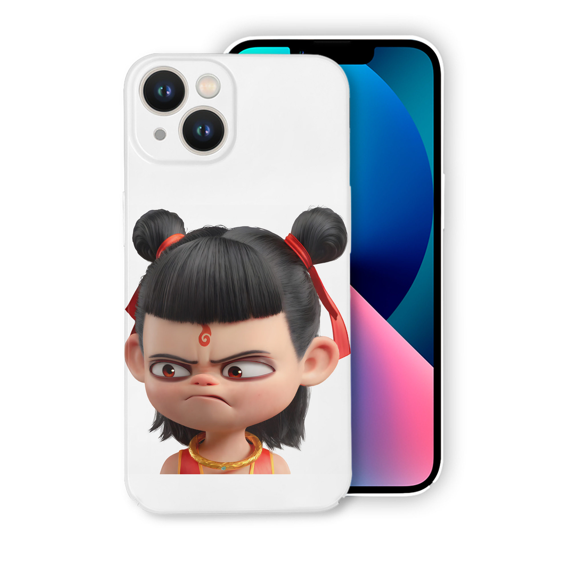 （画像用） Ne Zha 2 ナタ 魔童の大暴れ 【iPhone 14シリーズ対応】ハードケース