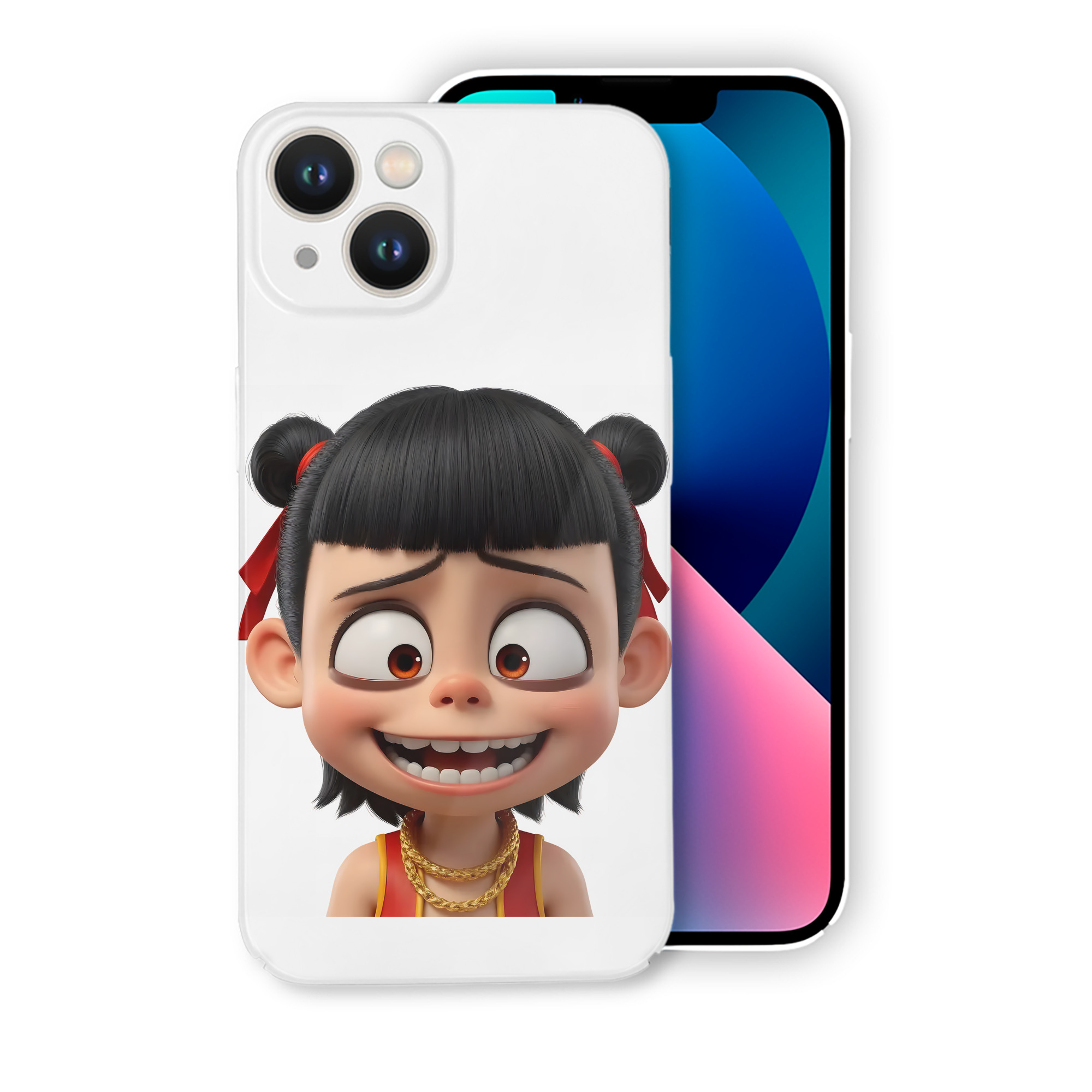 （画像用） Ne Zha 2 ナタ 魔童の大暴れ 【iPhone 14シリーズ対応】ハードケース