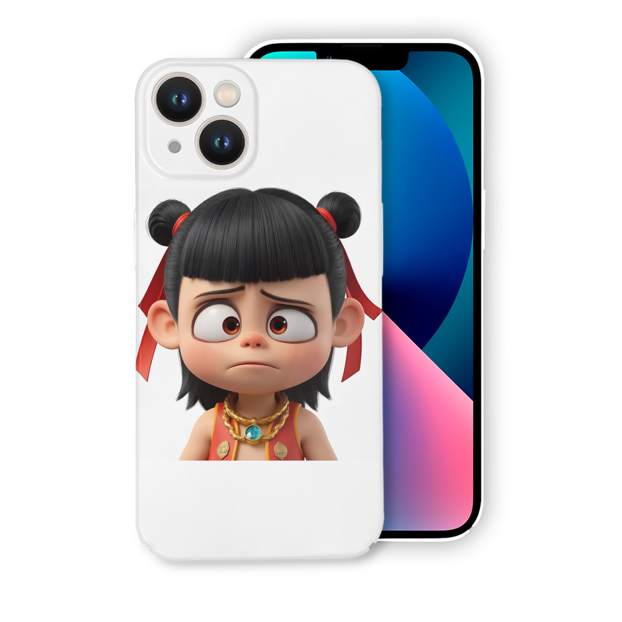 （画像用） Ne Zha 2 ナタ 魔童の大暴れ 【iPhone 14シリーズ対応】ハードケース