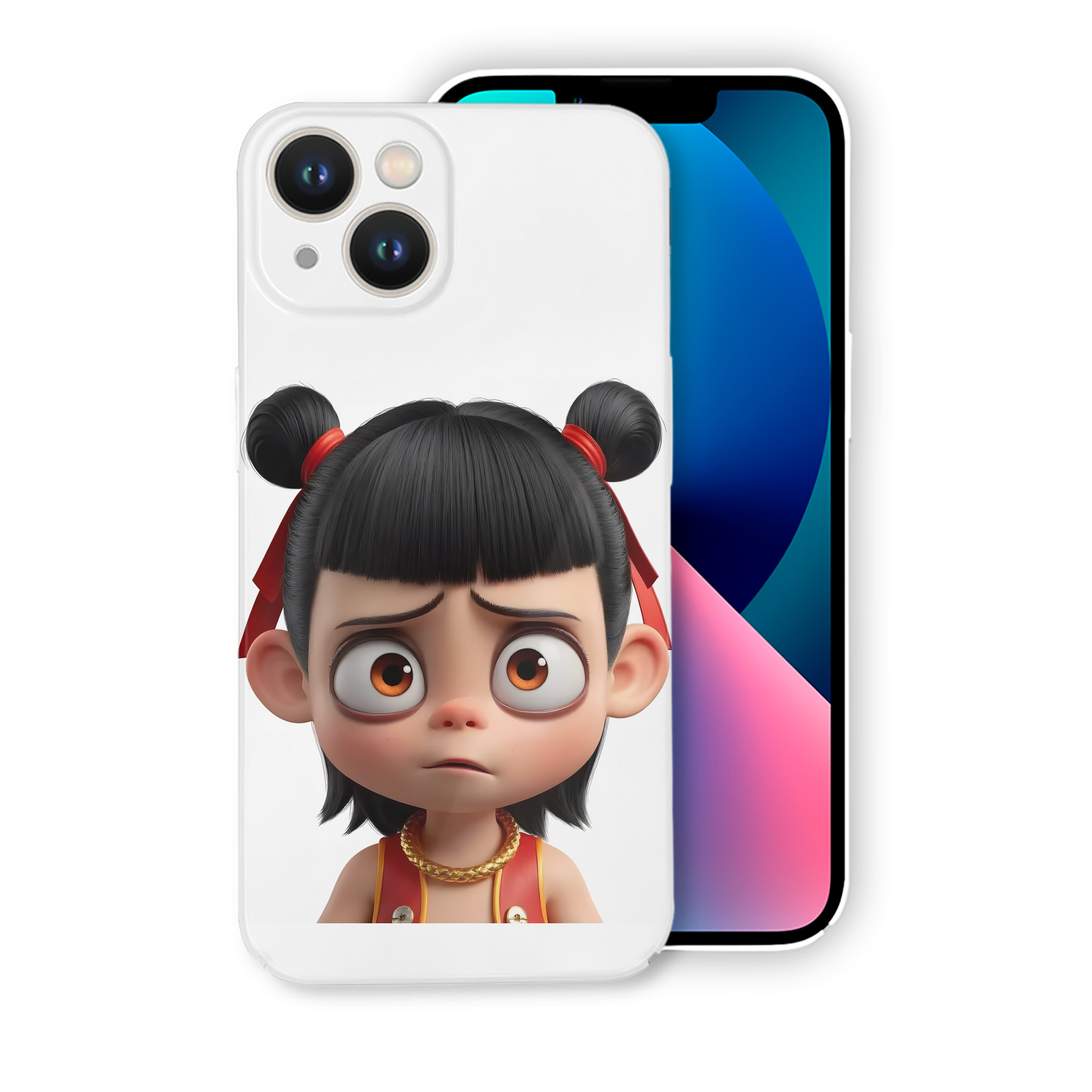 （画像用） Ne Zha 2 ナタ 魔童の大暴れ 【iPhone 14シリーズ対応】ハードケース