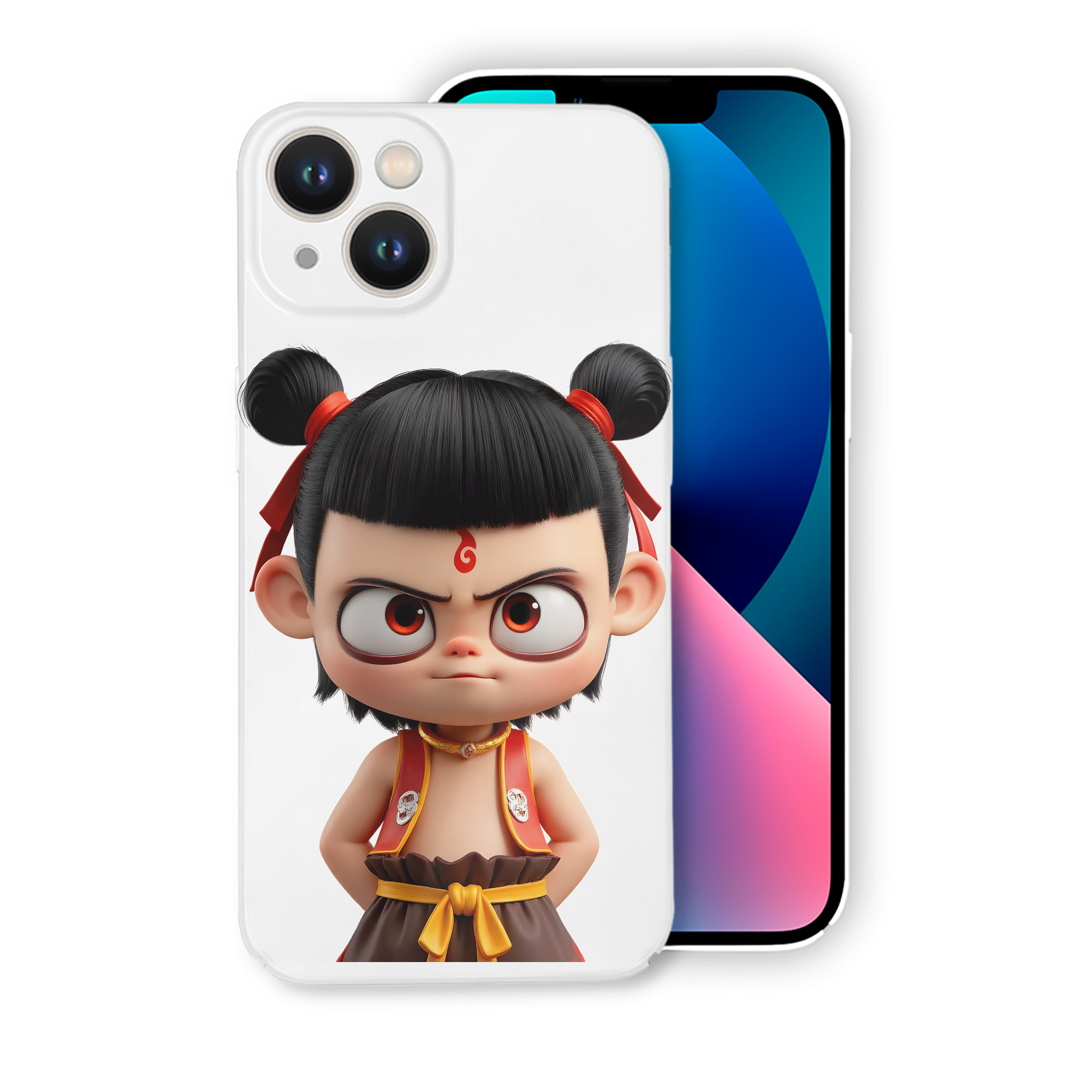 （画像用） Ne Zha 2 ナタ 魔童の大暴れ 【iPhone 14シリーズ対応】ハードケース