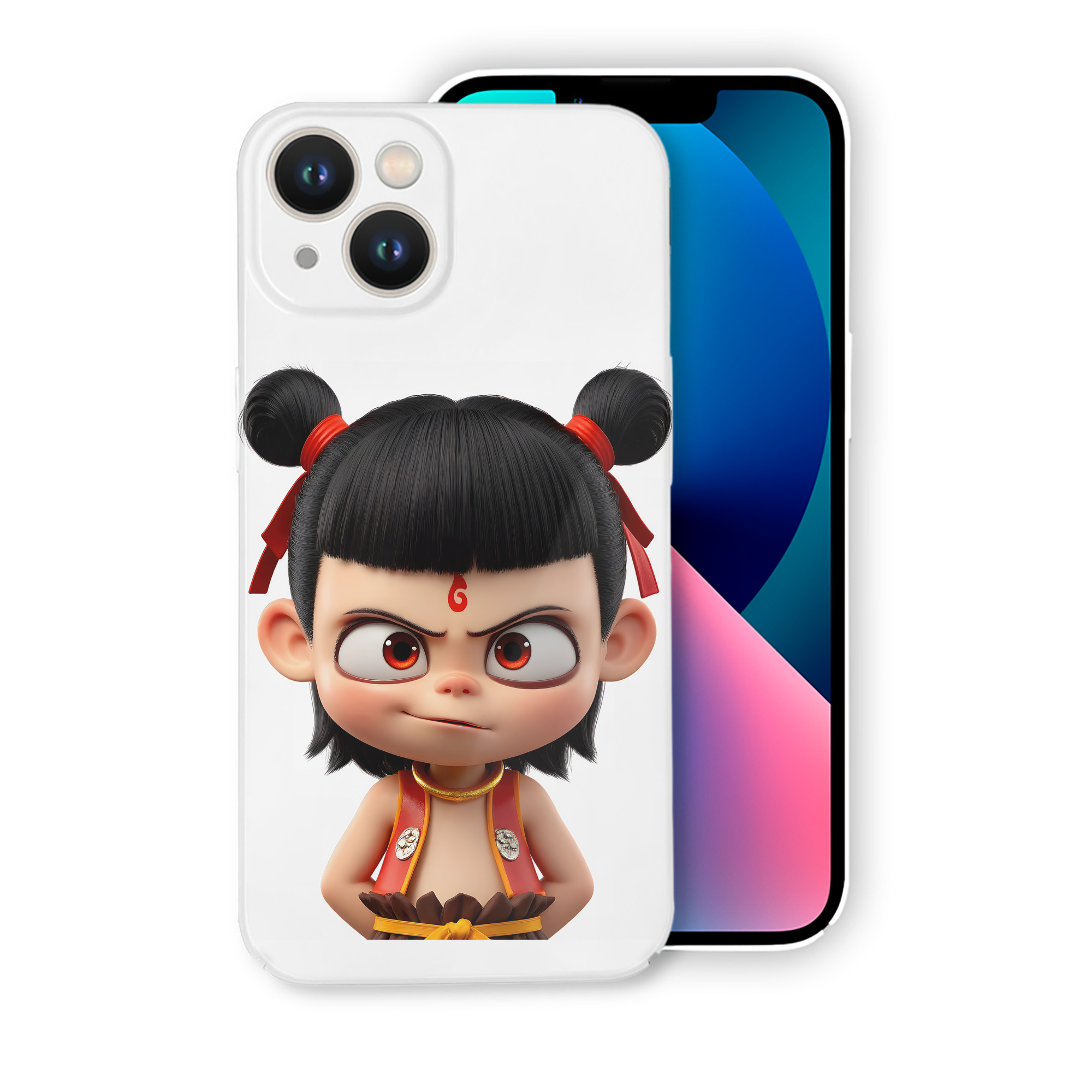 （画像用） Ne Zha 2 ナタ 魔童の大暴れ 【iPhone 14シリーズ対応】ハードケース