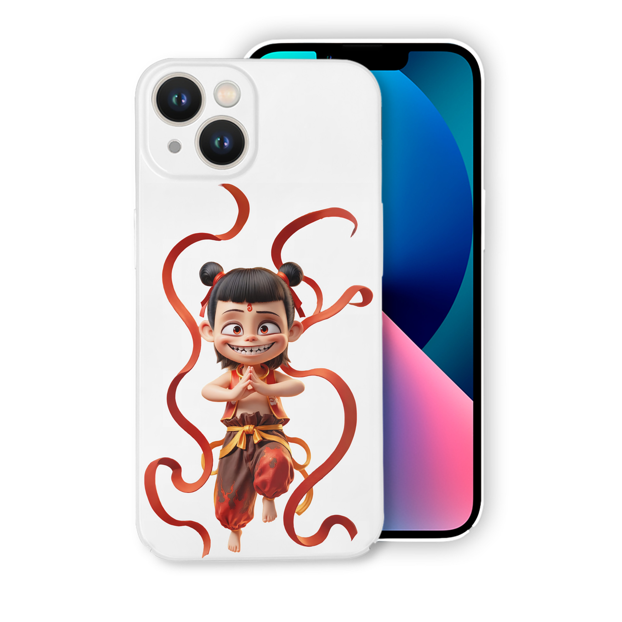 （画像用） Ne Zha 2 ナタ 魔童の大暴れ 【iPhone 14シリーズ対応】ハードケース
