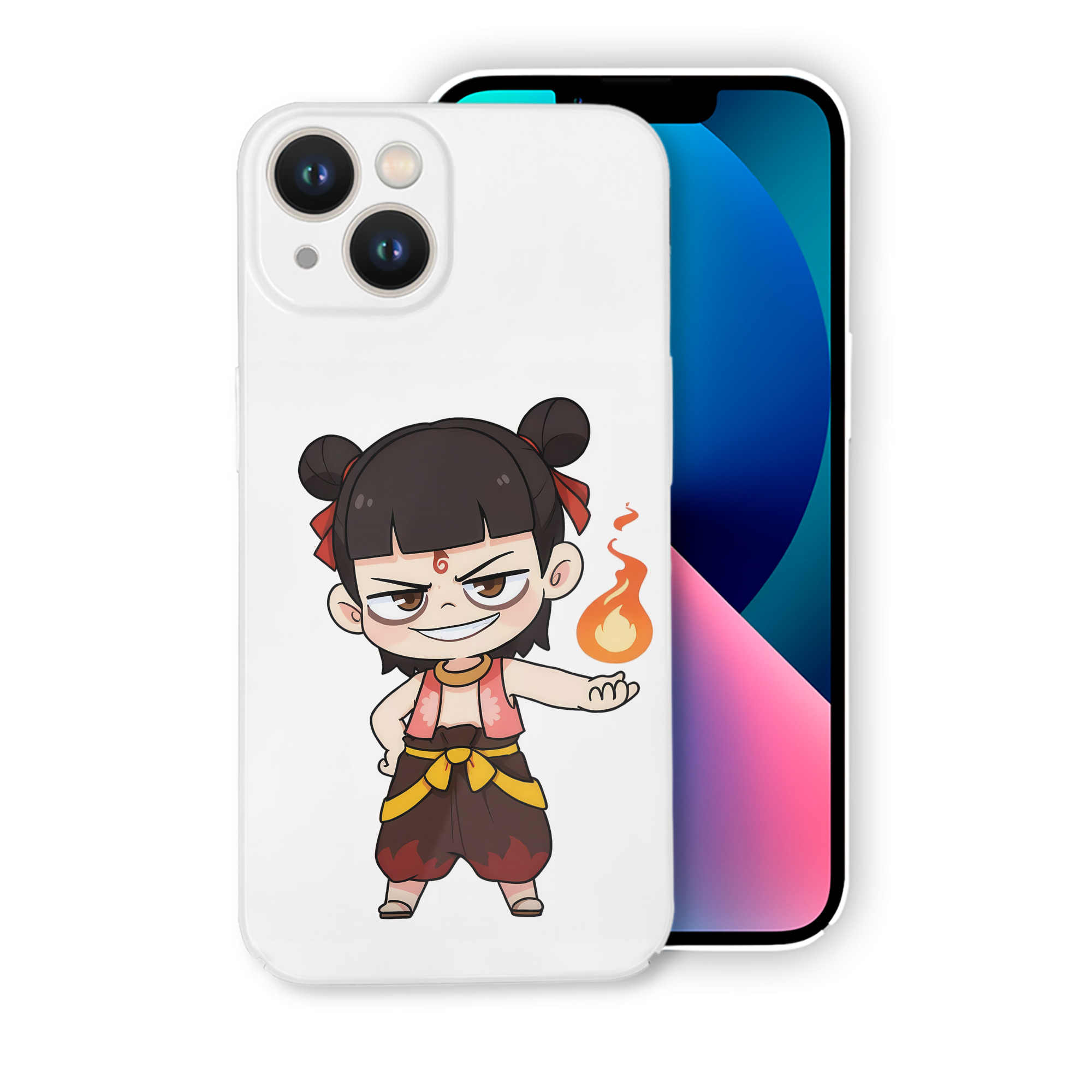 （画像用） Ne Zha 2 ナタ 魔童の大暴れ 【iPhone 14シリーズ対応】ハードケース