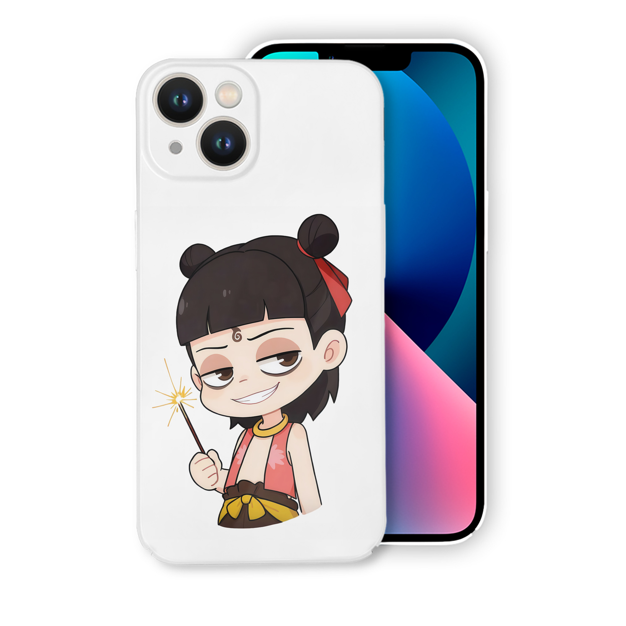 （画像用） Ne Zha 2 ナタ 魔童の大暴れ 【iPhone 14シリーズ対応】ハードケース