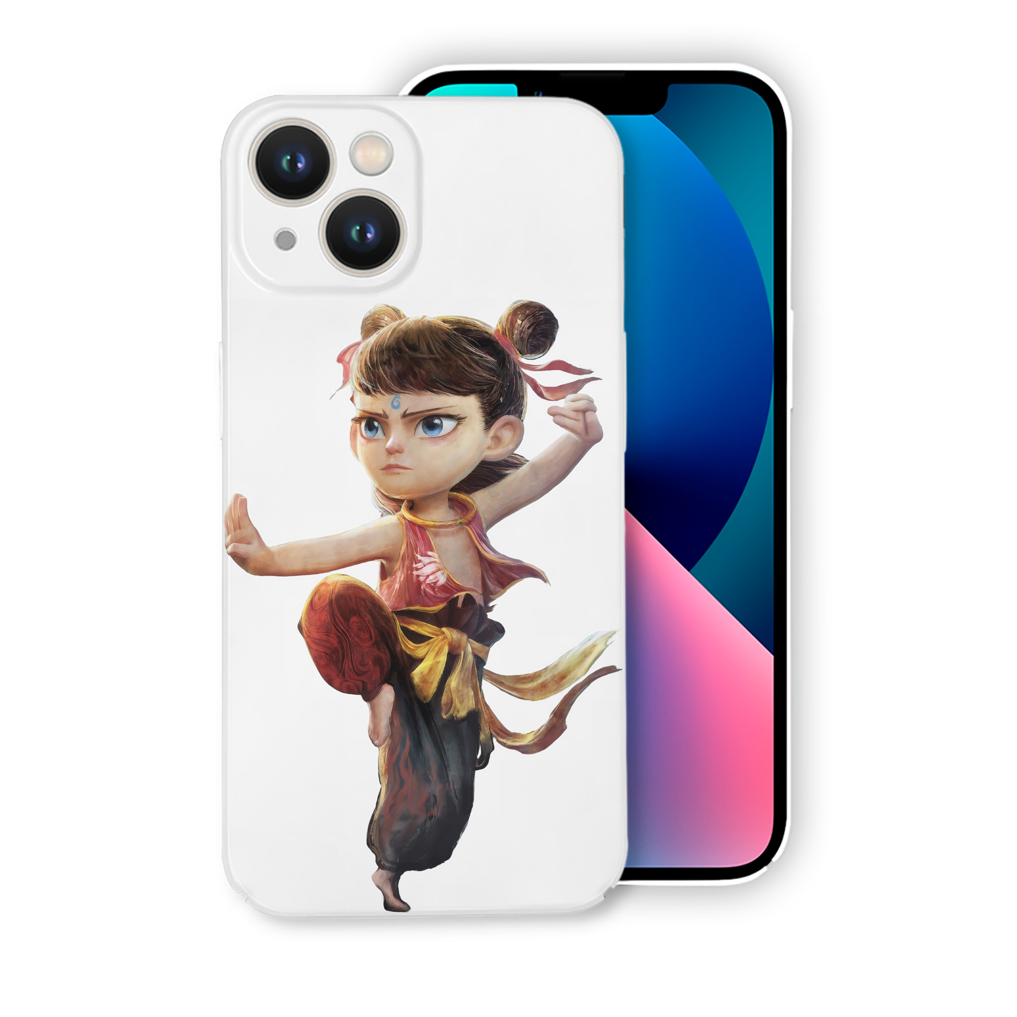 （画像用） Ne Zha 2 ナタ 魔童の大暴れ 【iPhone 14シリーズ対応】ハードケース