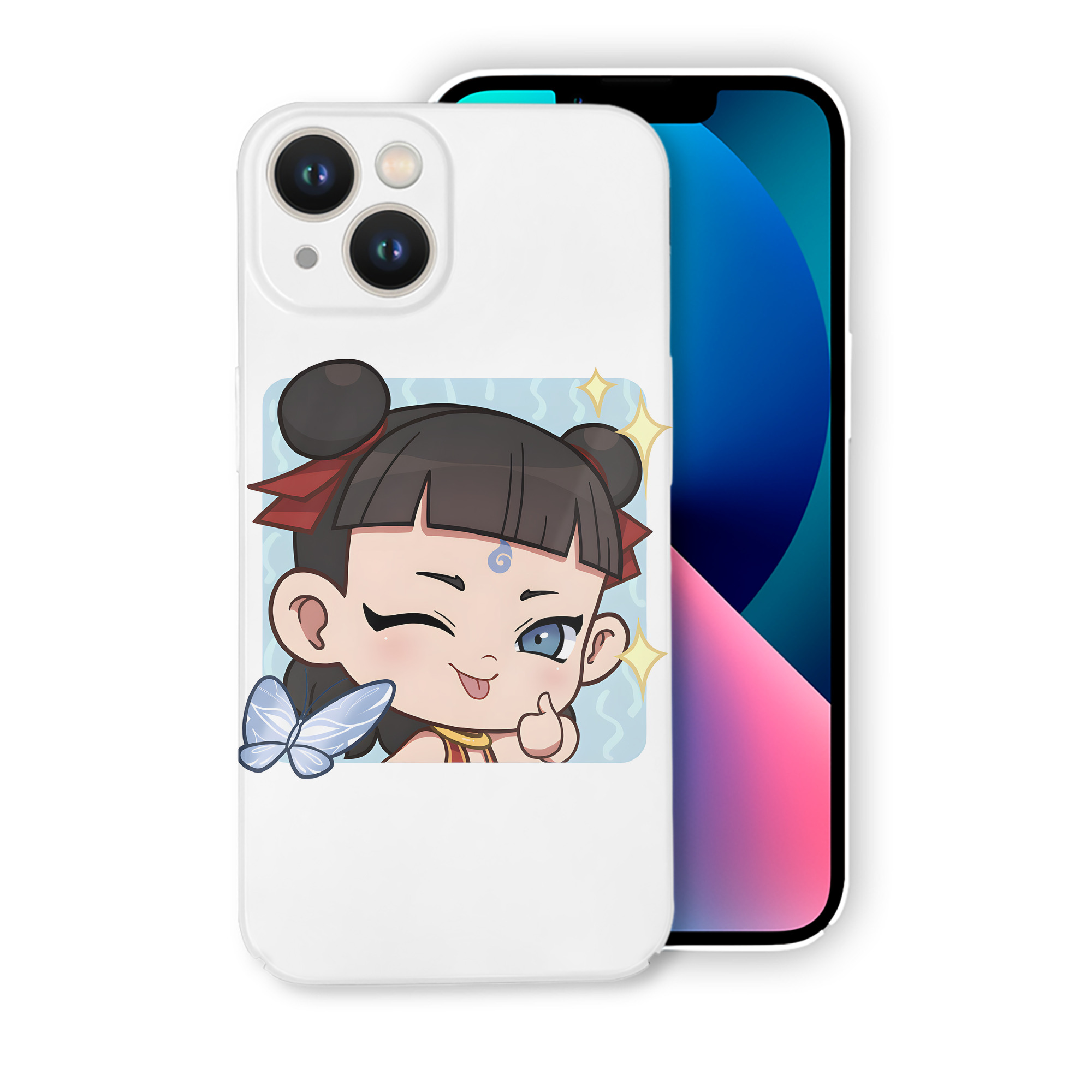 （画像用） Ne Zha 2 ナタ 魔童の大暴れ 【iPhone 14シリーズ対応】ハードケース