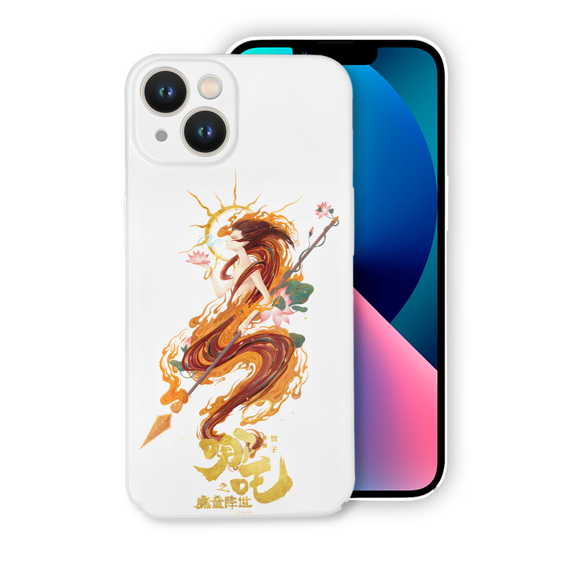 （画像用） Ne Zha 2 ナタ 魔童の大暴れ 【iPhone 14シリーズ対応】ハードケース