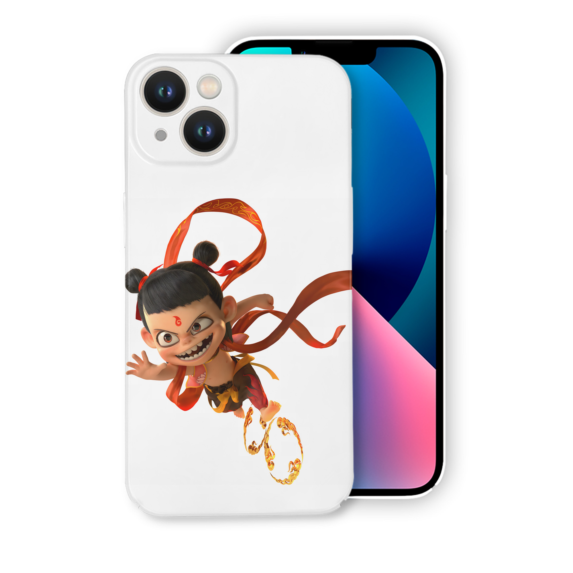 （画像用） Ne Zha 2 ナタ 魔童の大暴れ 【iPhone 14シリーズ対応】ハードケース