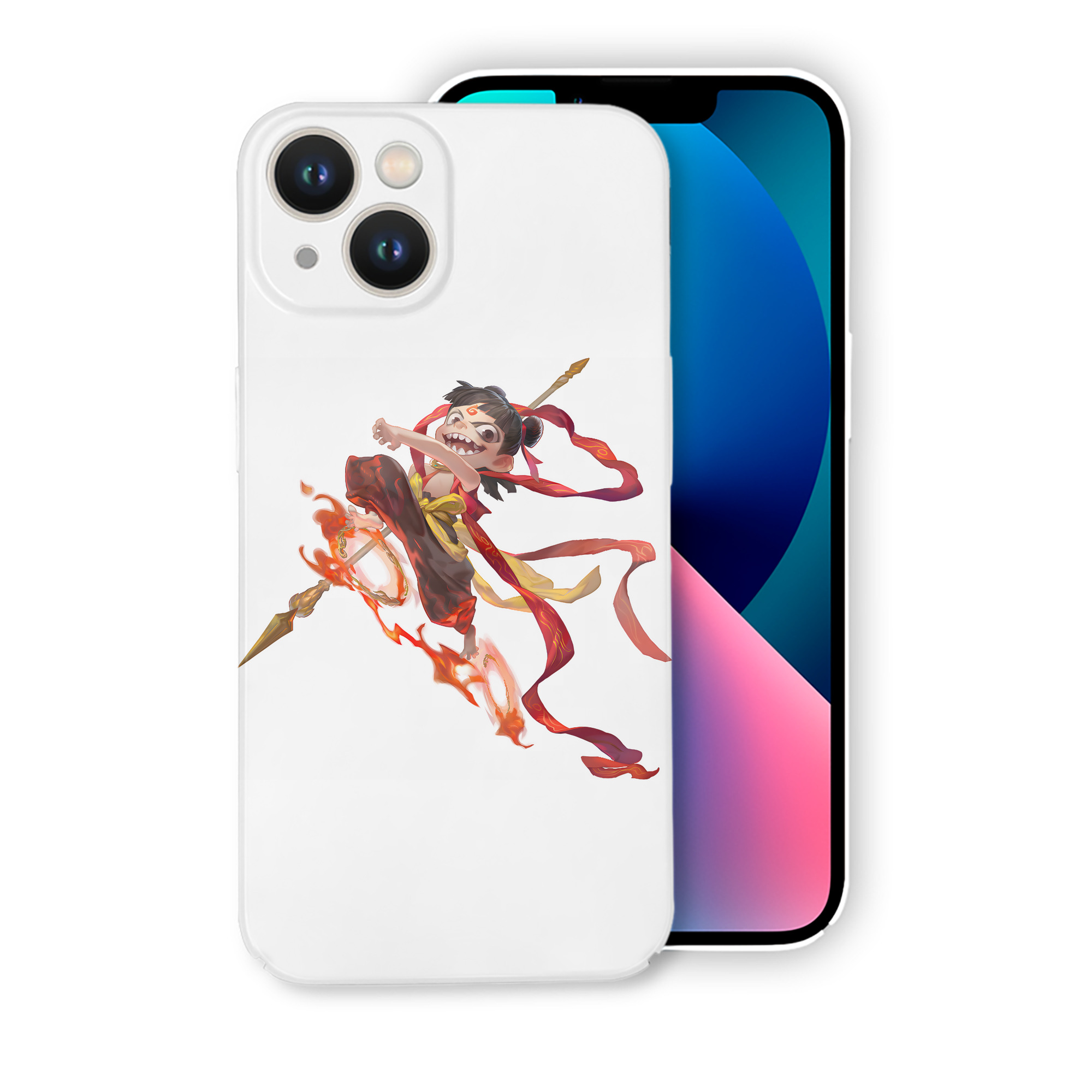 （画像用） Ne Zha 2 ナタ 魔童の大暴れ 【iPhone 14シリーズ対応】ハードケース