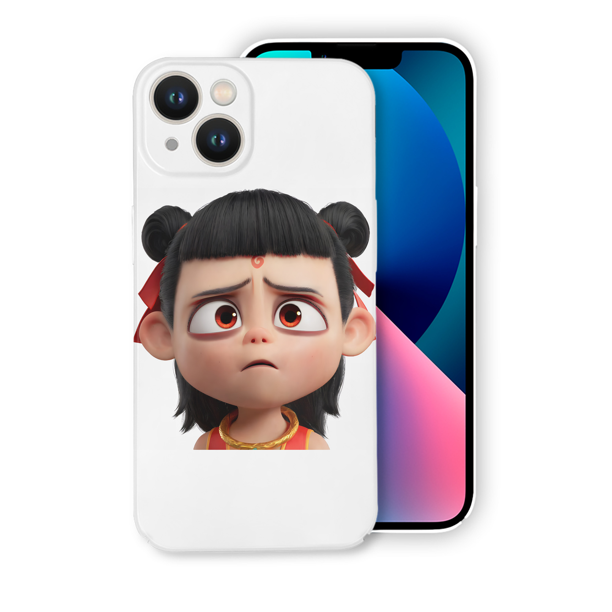 （画像用） Ne Zha 2 ナタ 魔童の大暴れ 【iPhone 14シリーズ対応】ハードケース