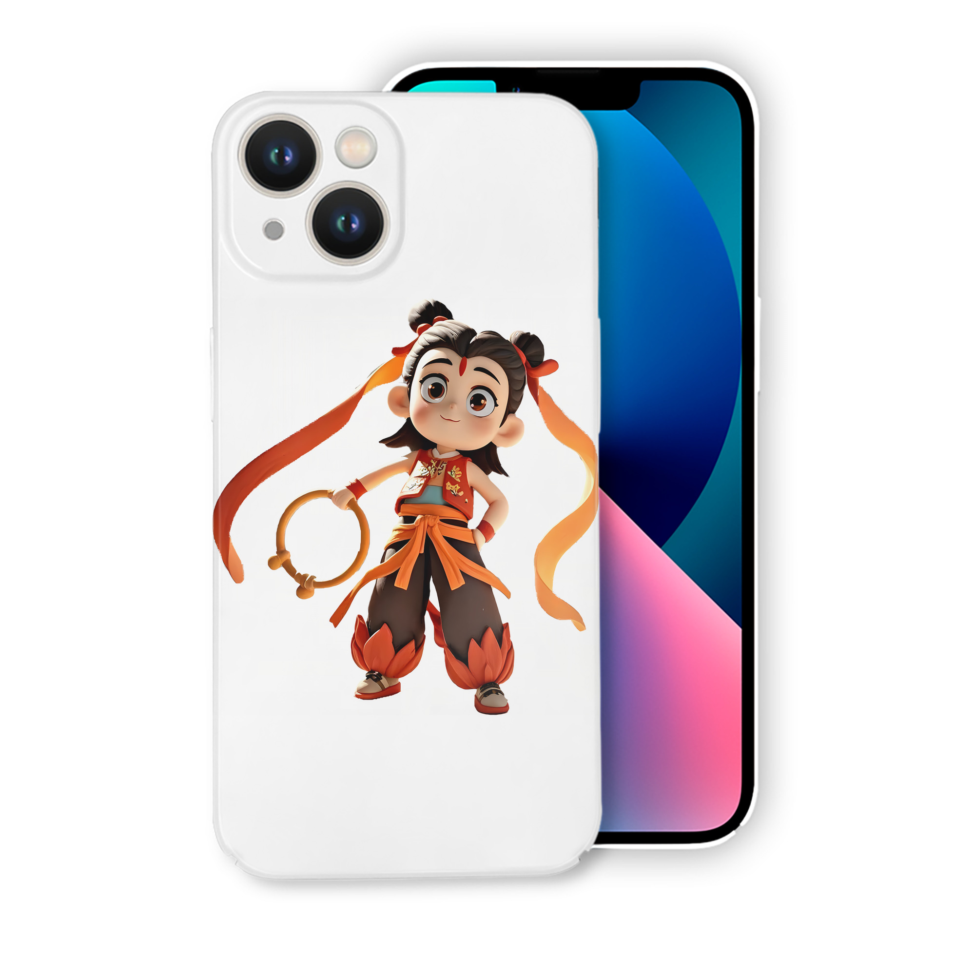 （画像用） Ne Zha 2 ナタ 魔童の大暴れ 【iPhone 14シリーズ対応】ハードケース