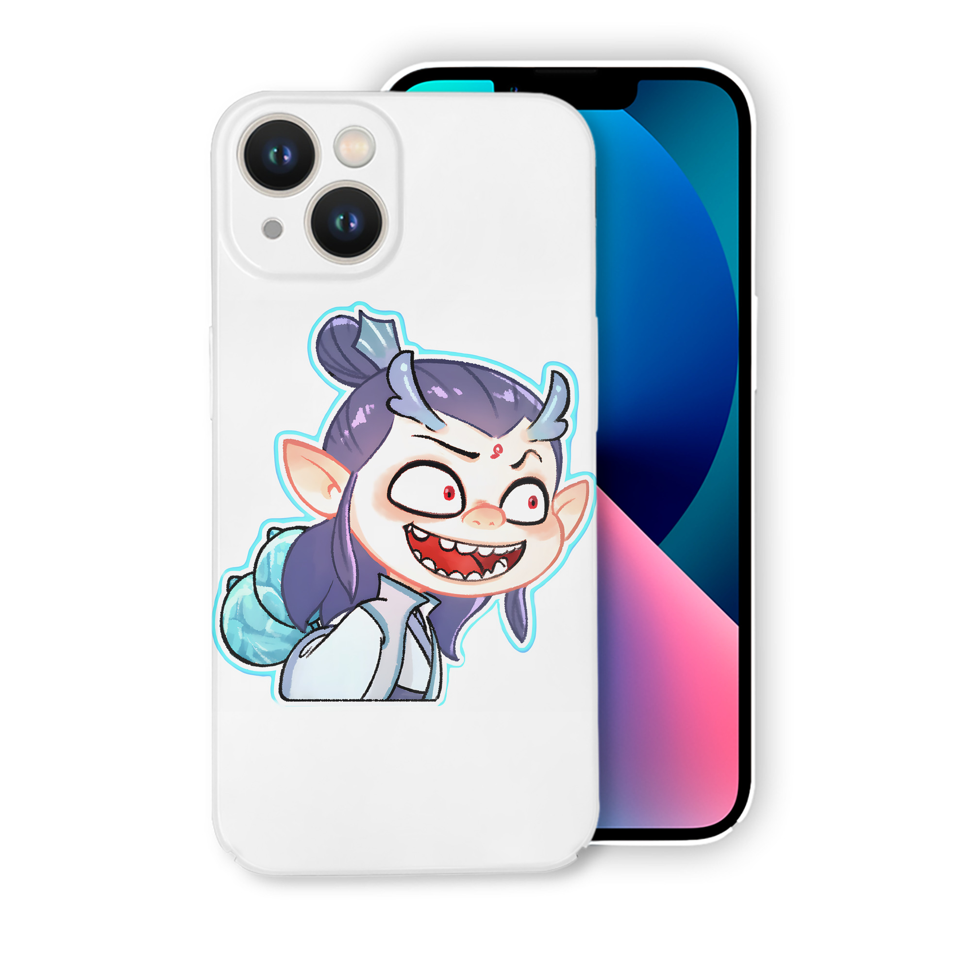 （画像用） Ne Zha 2 ナタ 魔童の大暴れ 【iPhone 14シリーズ対応】ハードケース