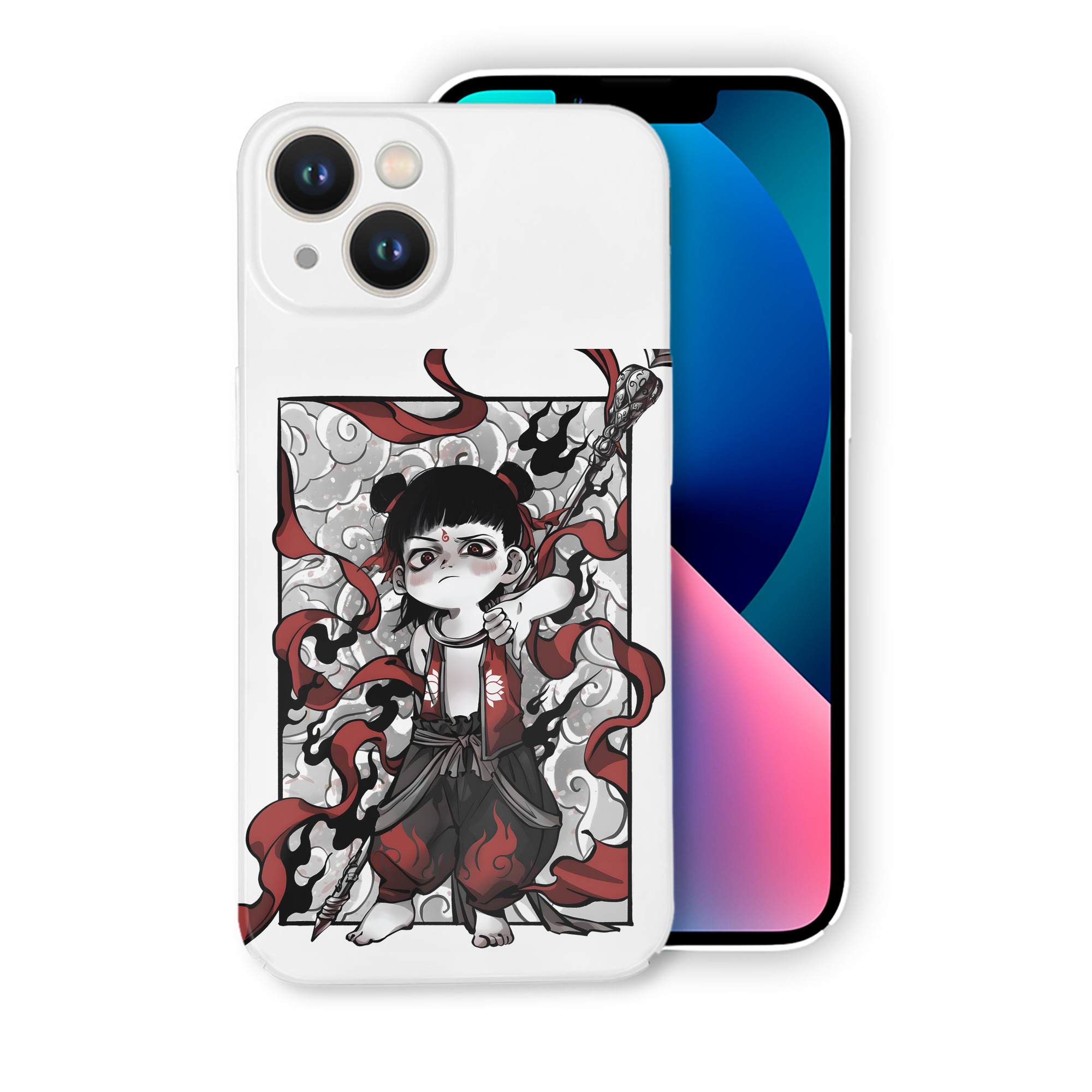 （画像用） Ne Zha 2 ナタ 魔童の大暴れ 【iPhone 14シリーズ対応】ハードケース