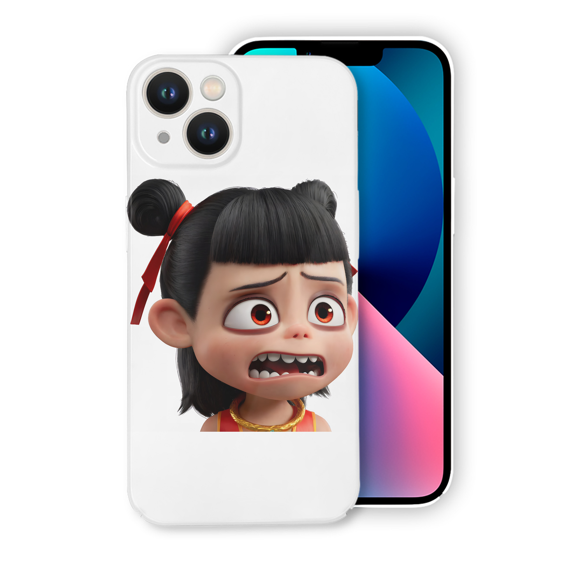（画像用） Ne Zha 2 ナタ 魔童の大暴れ 【iPhone 14シリーズ対応】ハードケース