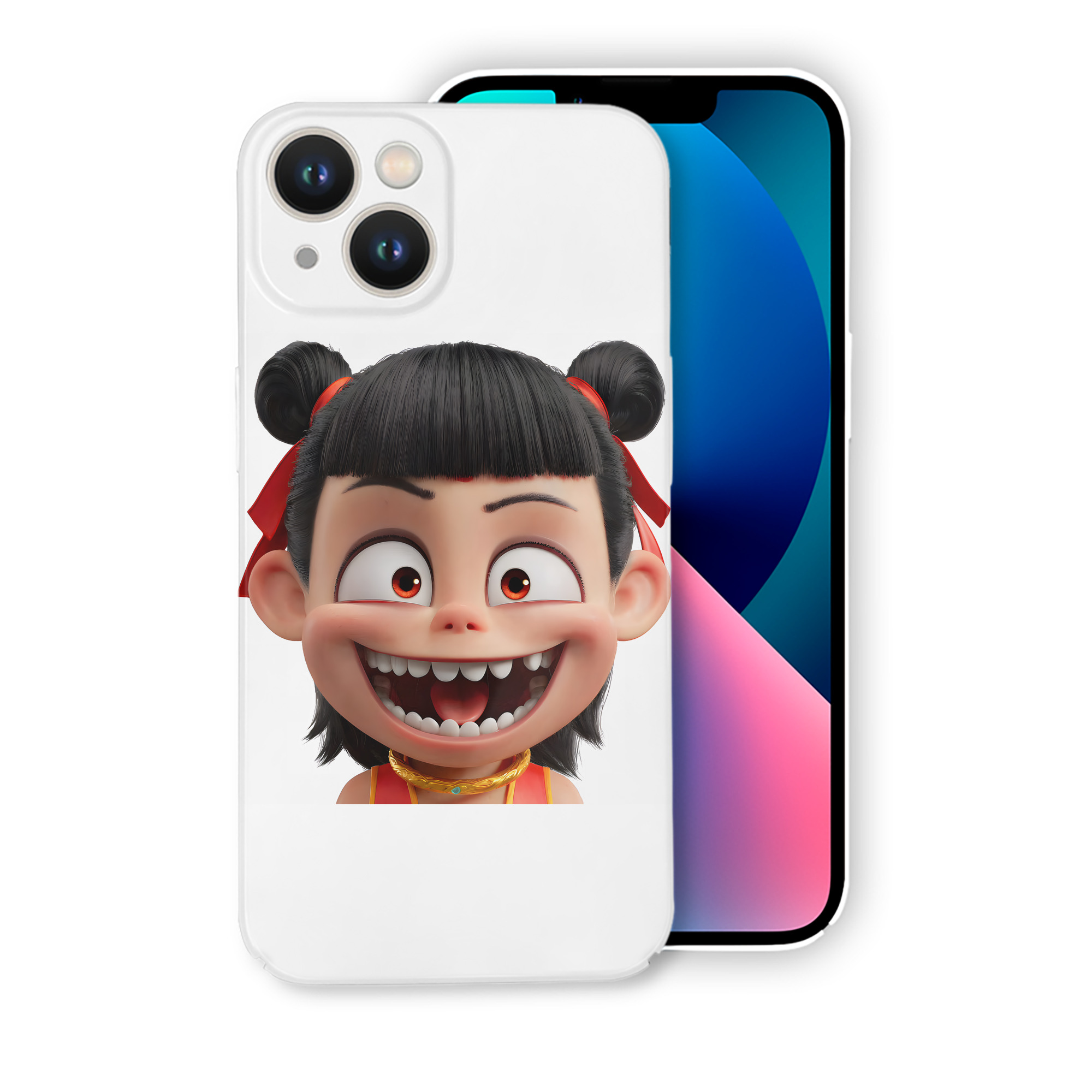 （画像用） Ne Zha 2 ナタ 魔童の大暴れ 【iPhone 14シリーズ対応】ハードケース