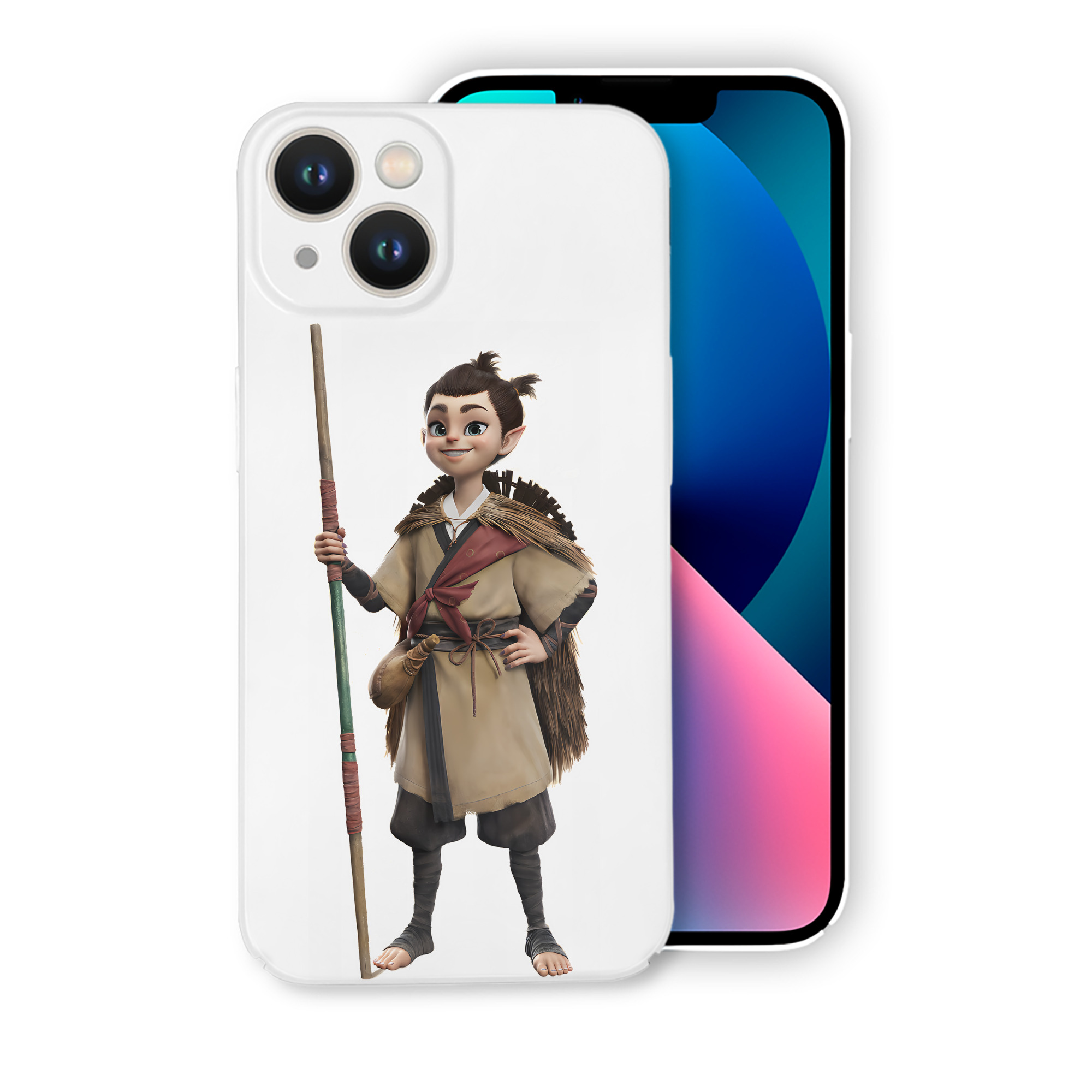（画像用） Ne Zha 2 ナタ 魔童の大暴れ 【iPhone 14シリーズ対応】ハードケース