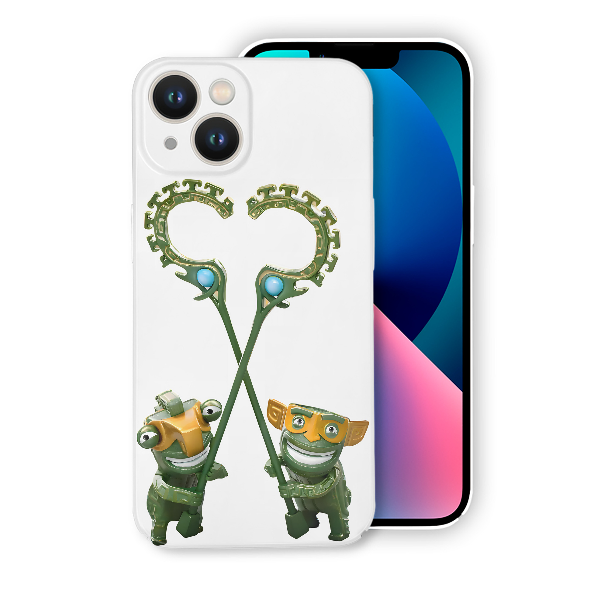 （画像用） Ne Zha 2 ナタ 魔童の大暴れ 【iPhone 14シリーズ対応】ハードケース