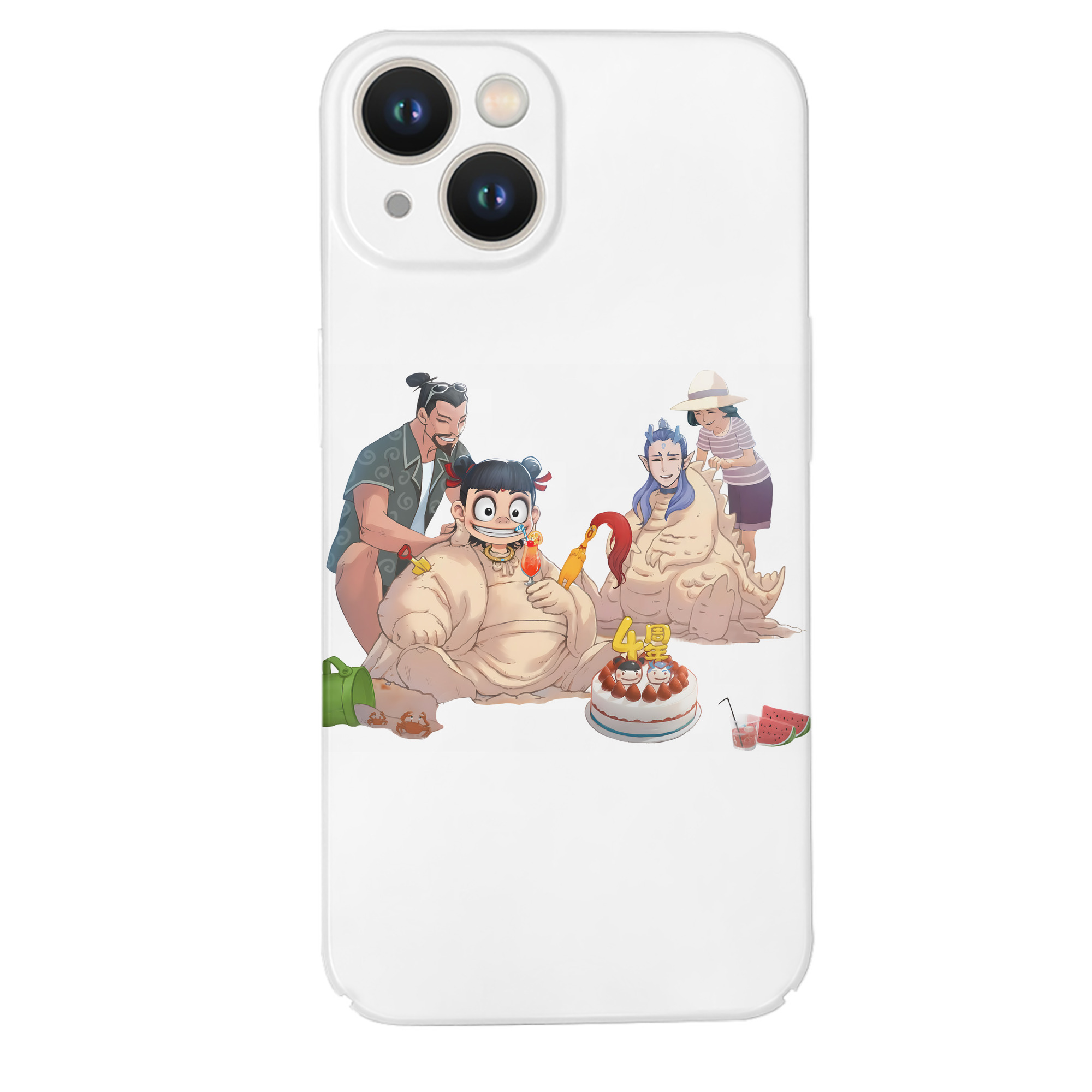 （画像用） Ne Zha 2 ナタ 魔童の大暴れ 【iPhone 14シリーズ対応】ハードケース