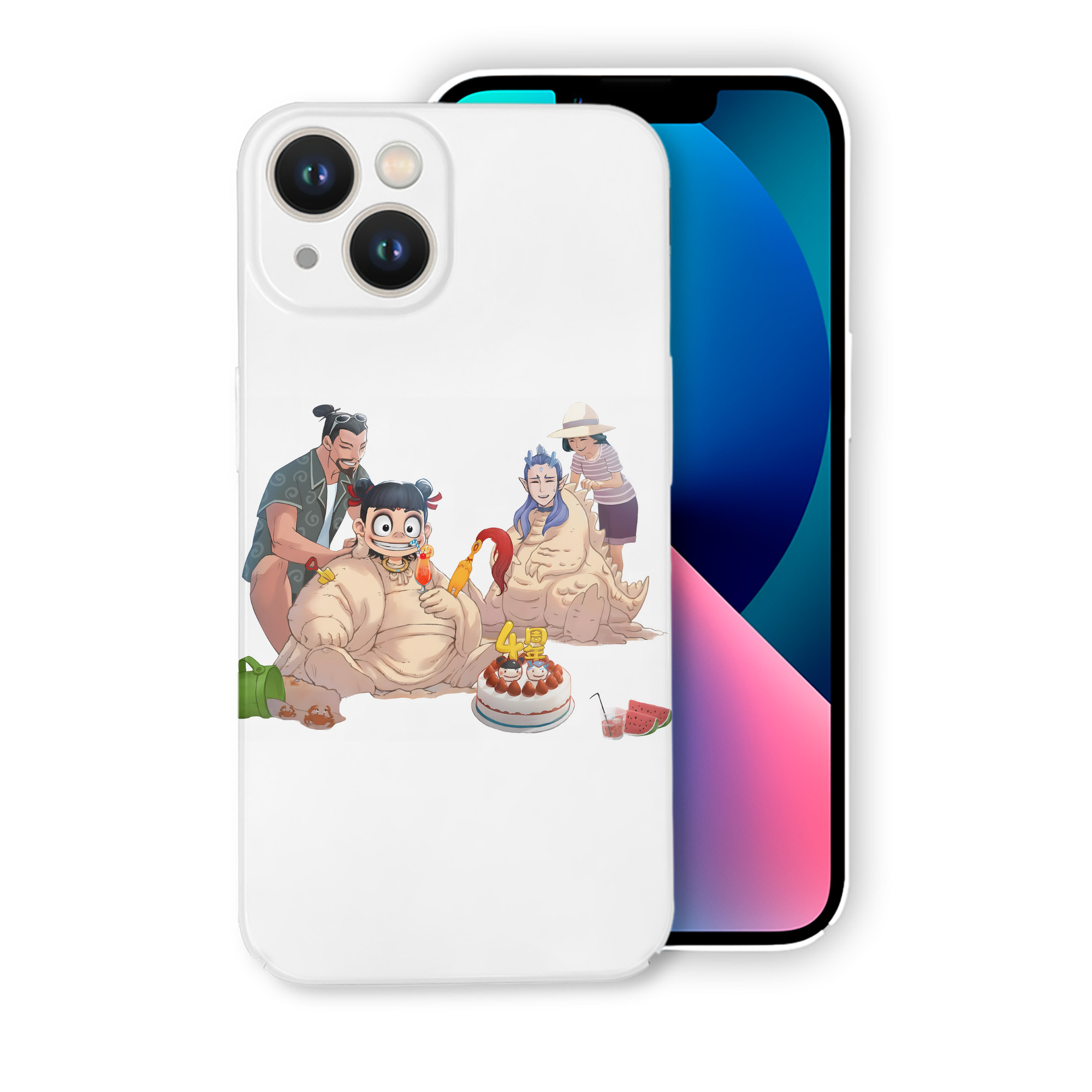 （画像用） Ne Zha 2 ナタ 魔童の大暴れ 【iPhone 14シリーズ対応】ハードケース