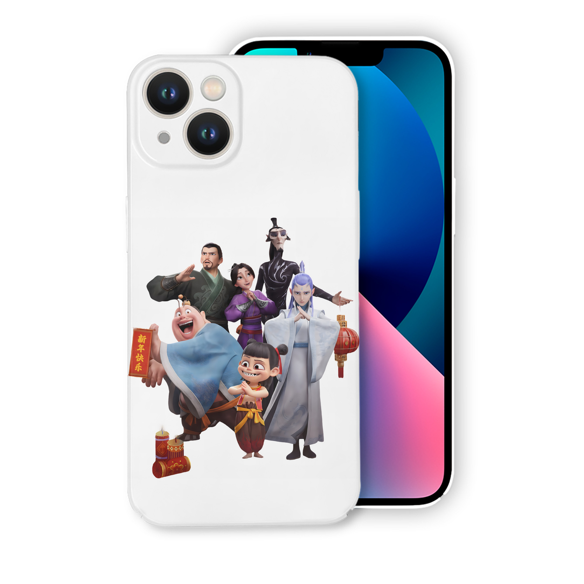 （画像用） Ne Zha 2 ナタ 魔童の大暴れ 【iPhone 14シリーズ対応】ハードケース