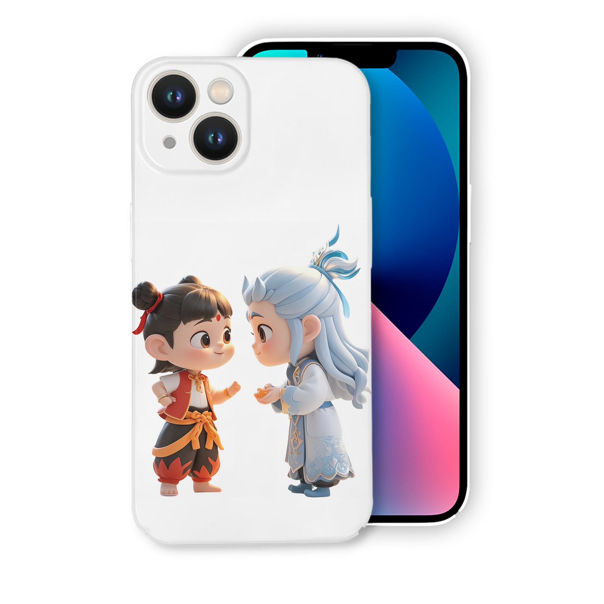 （画像用） Ne Zha 2 ナタ 魔童の大暴れ 【iPhone 14シリーズ対応】ハードケース