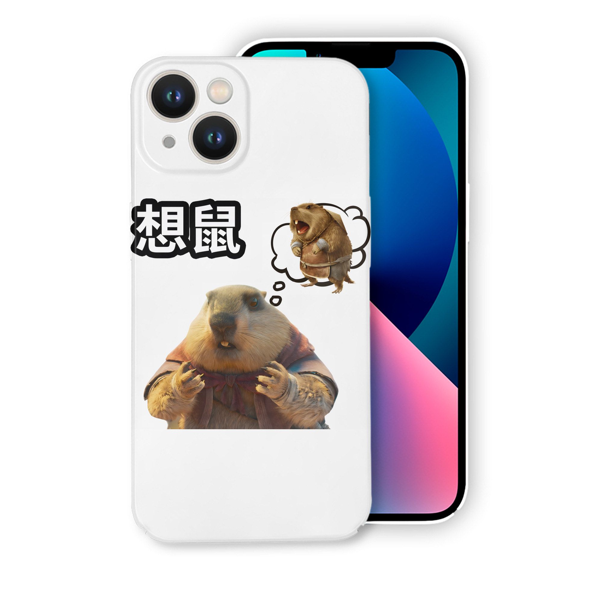 （画像用） Ne Zha 2 ナタ 魔童の大暴れ 【iPhone 14シリーズ対応】ハードケース