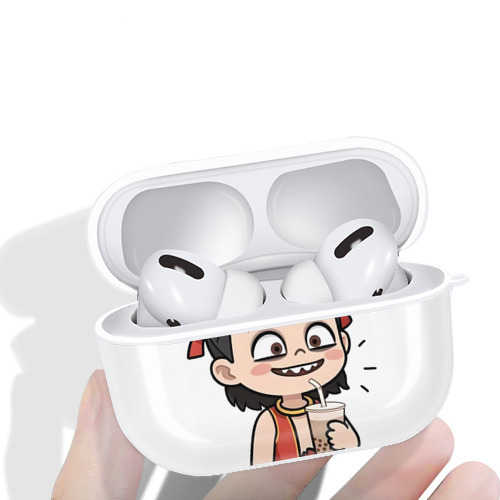 Ne Zha 2 ナタ 魔童の大暴れ 【AirPods Pro用】ハードシェル保護ケース 耐衝撃・防指紋・カラビナ付き商品仕様