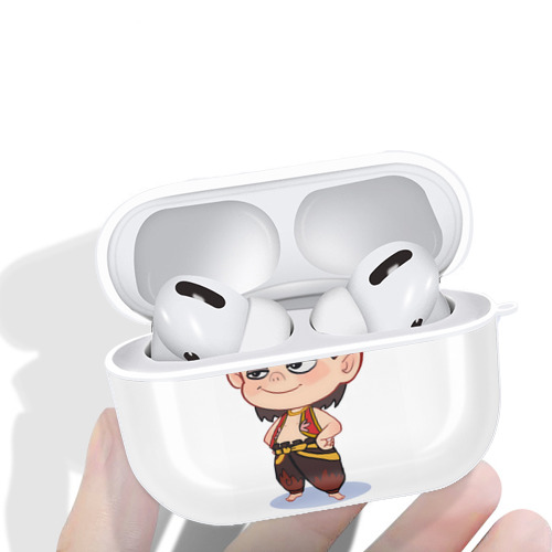 Ne Zha 2 ナタ 魔童の大暴れ 【AirPods Pro用】ハードシェル保護ケース 耐衝撃・防指紋・カラビナ付き商品仕様