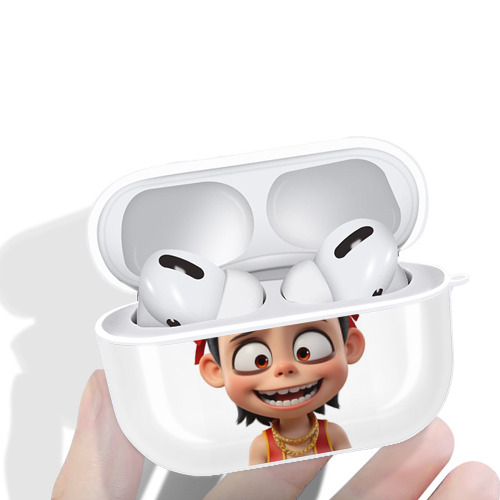 Ne Zha 2 ナタ 魔童の大暴れ 【AirPods Pro用】ハードシェル保護ケース 耐衝撃・防指紋・カラビナ付き商品仕様